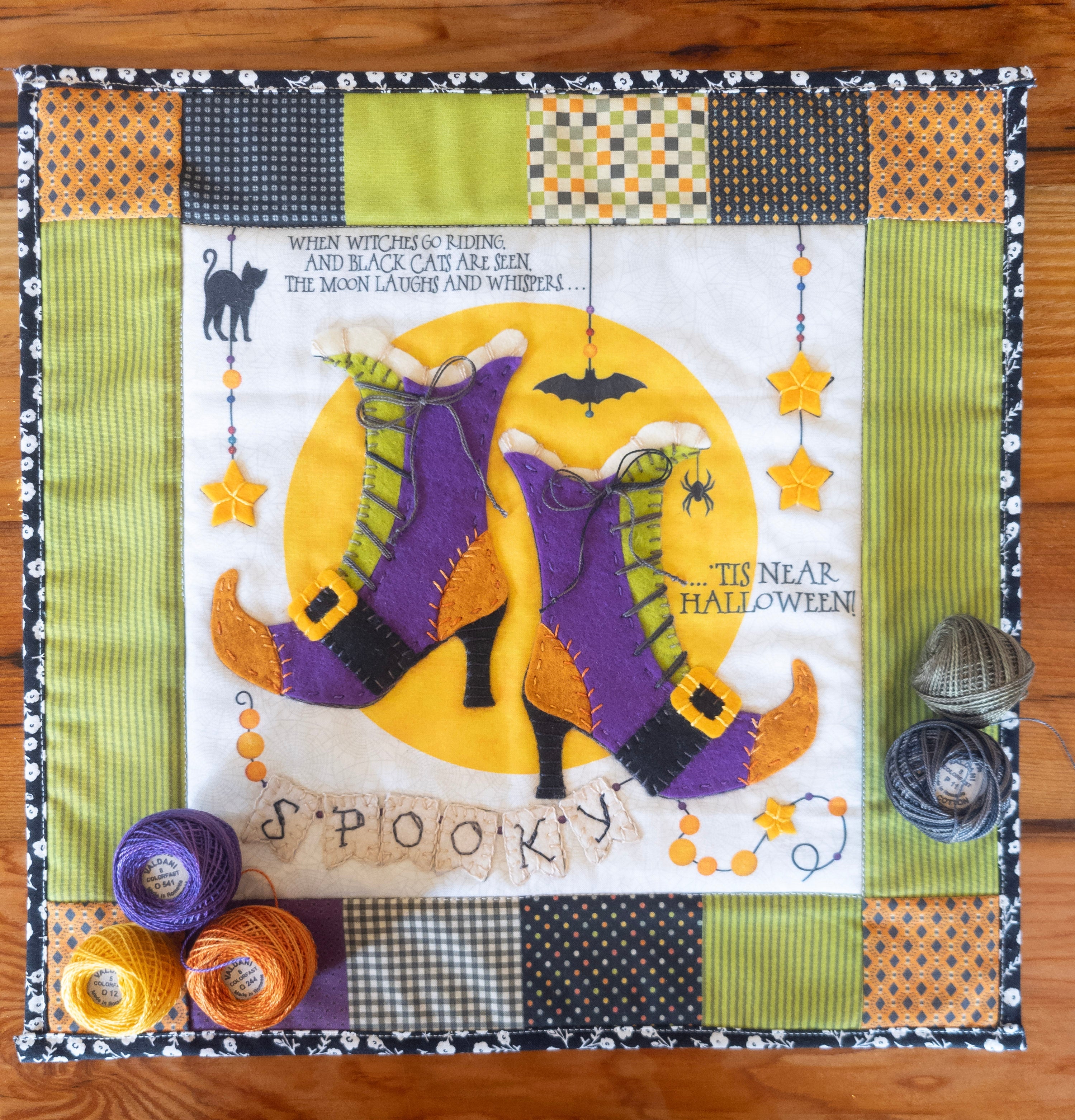 SPOOKY - PRINTED SAMPLER