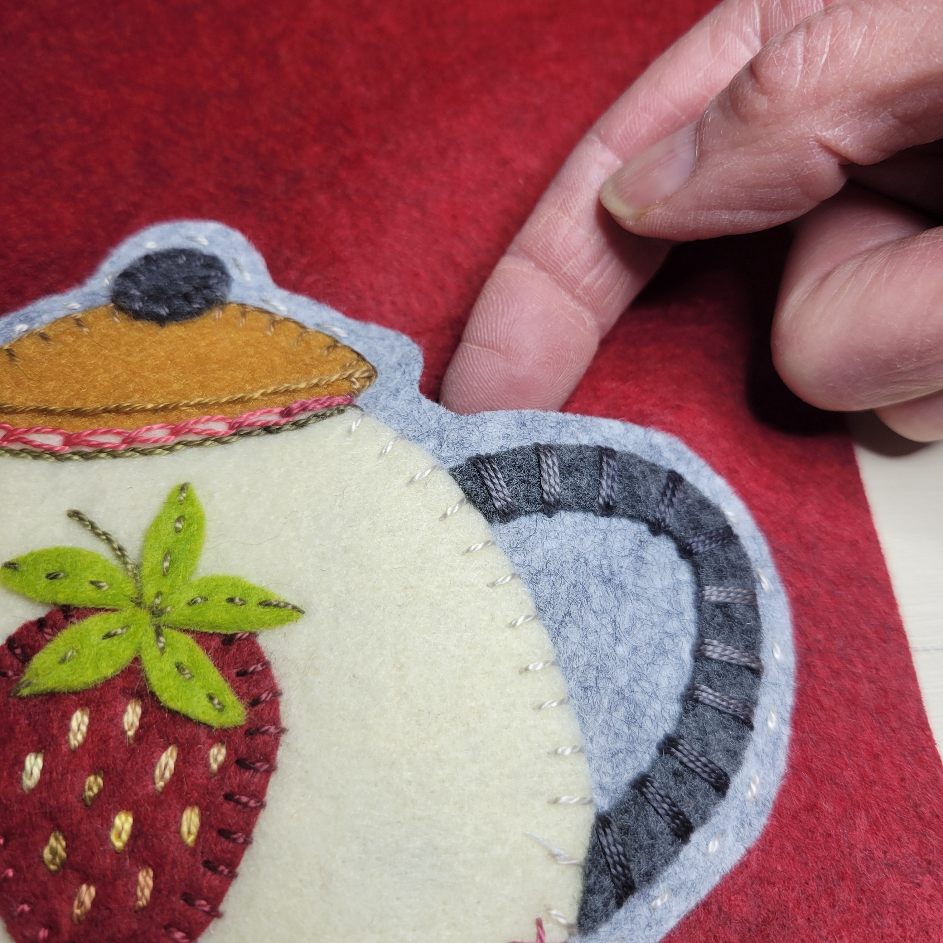 STRAWBERRY TEA - Pattern or Kit