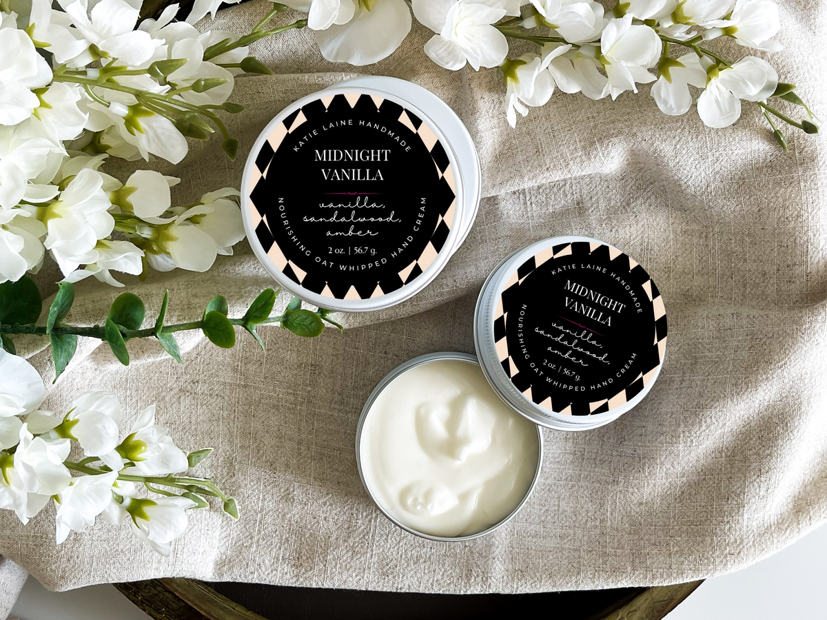Midnight Vanilla Whipped Oat Hand Cream