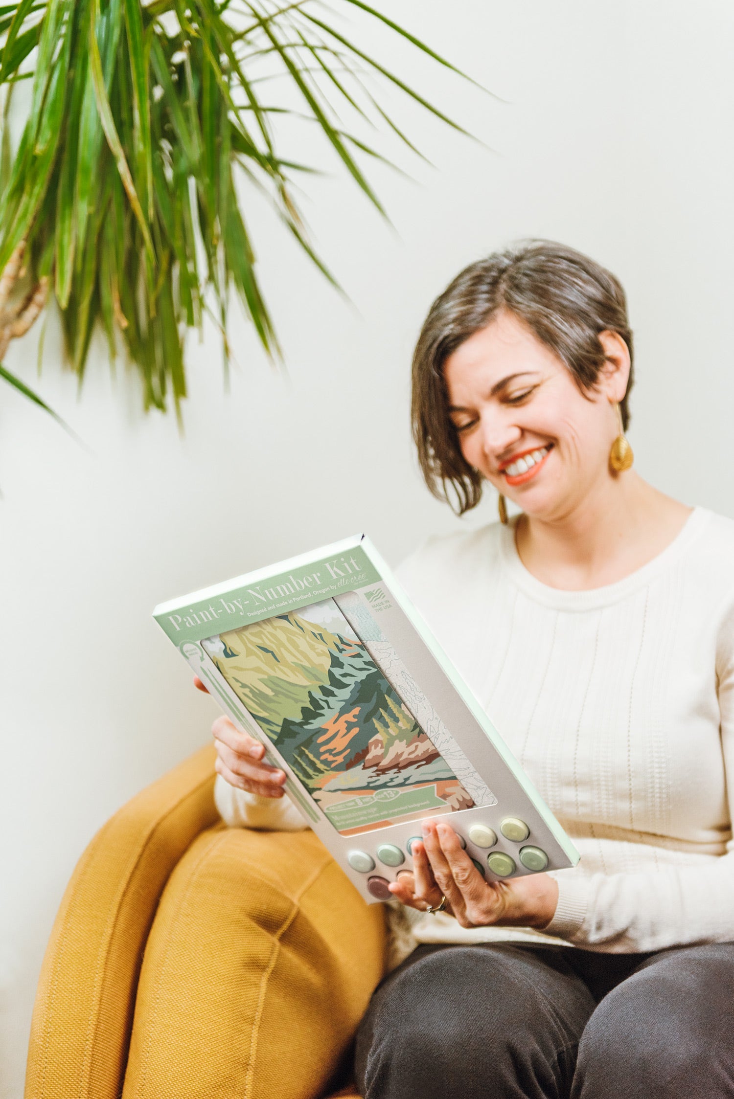 Mountainscape | 8x10 paint-by-number kit