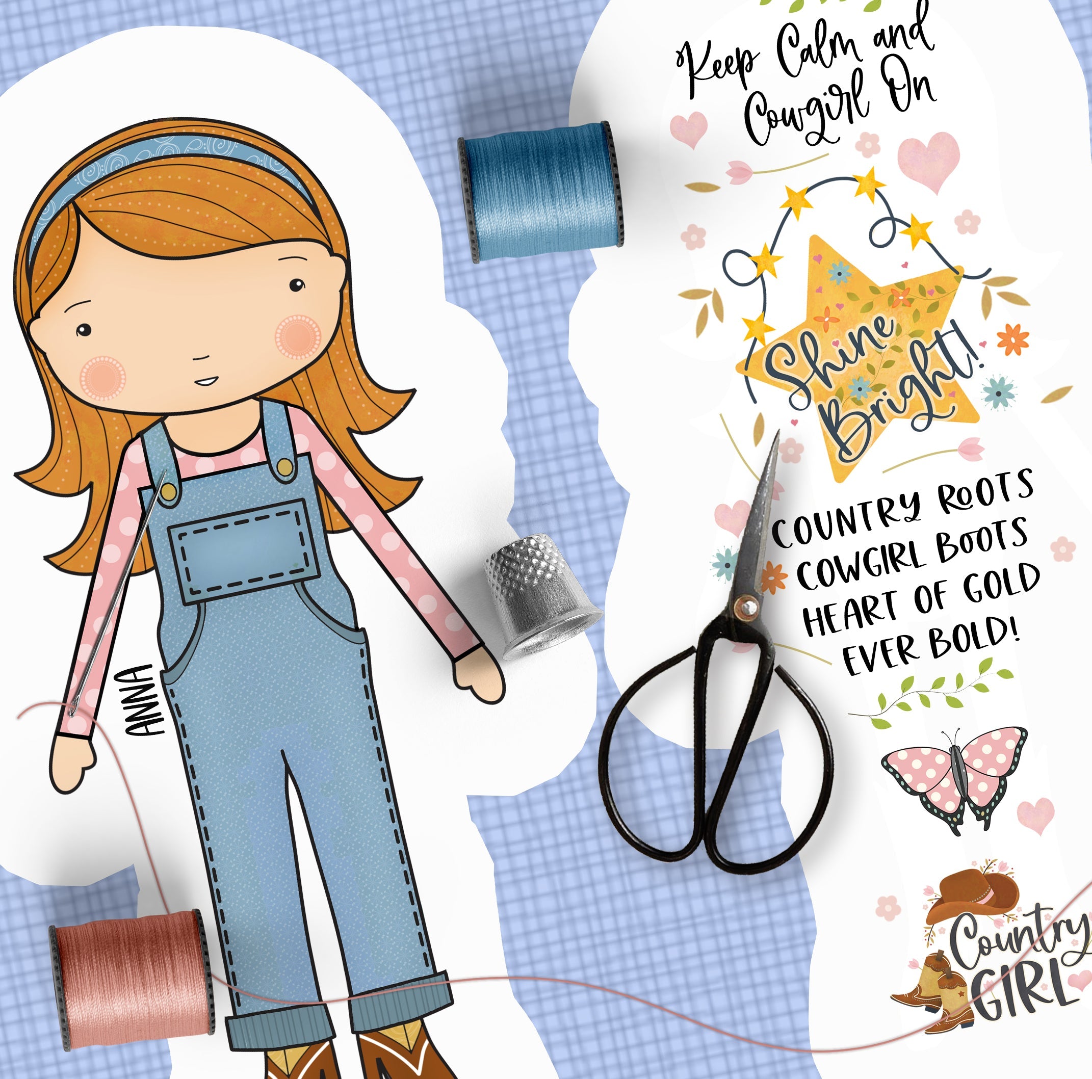 Anna Stitch and Share Doll Kit