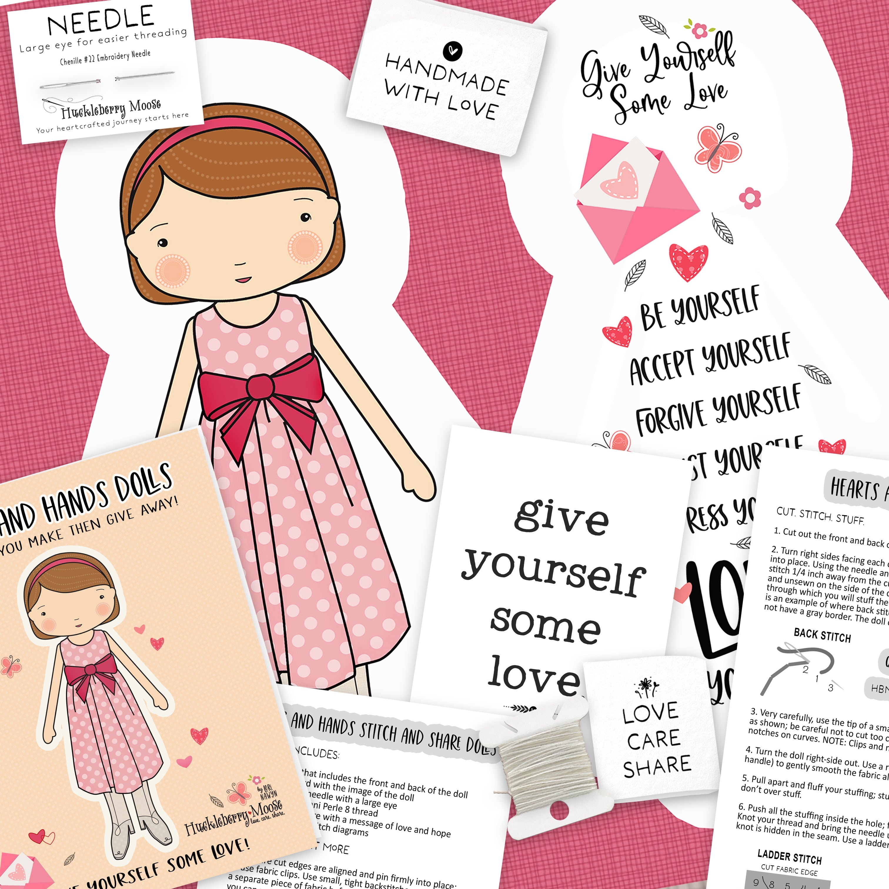 Bea Stitch and Share Doll Kit