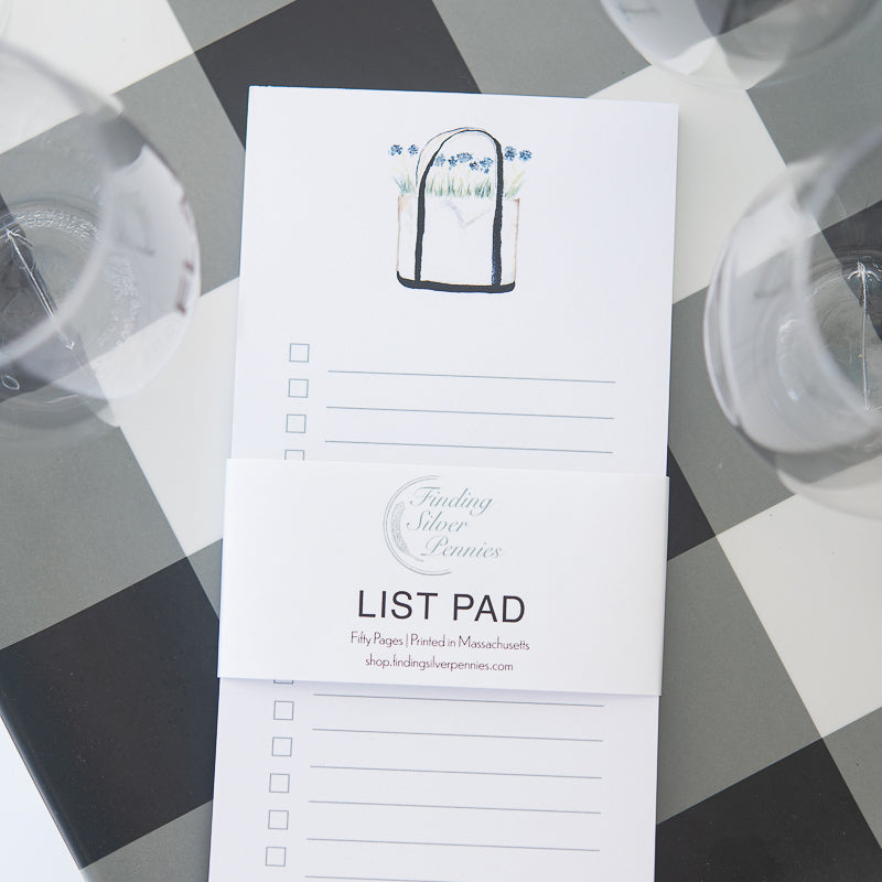 Beach Tote List Pad