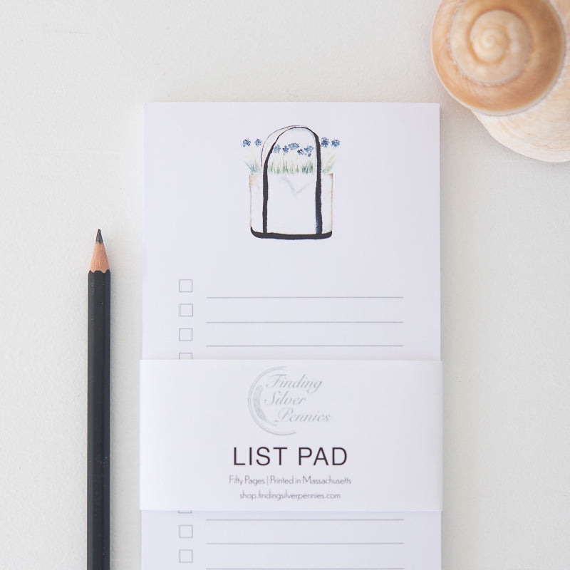 Beach Tote List Pad