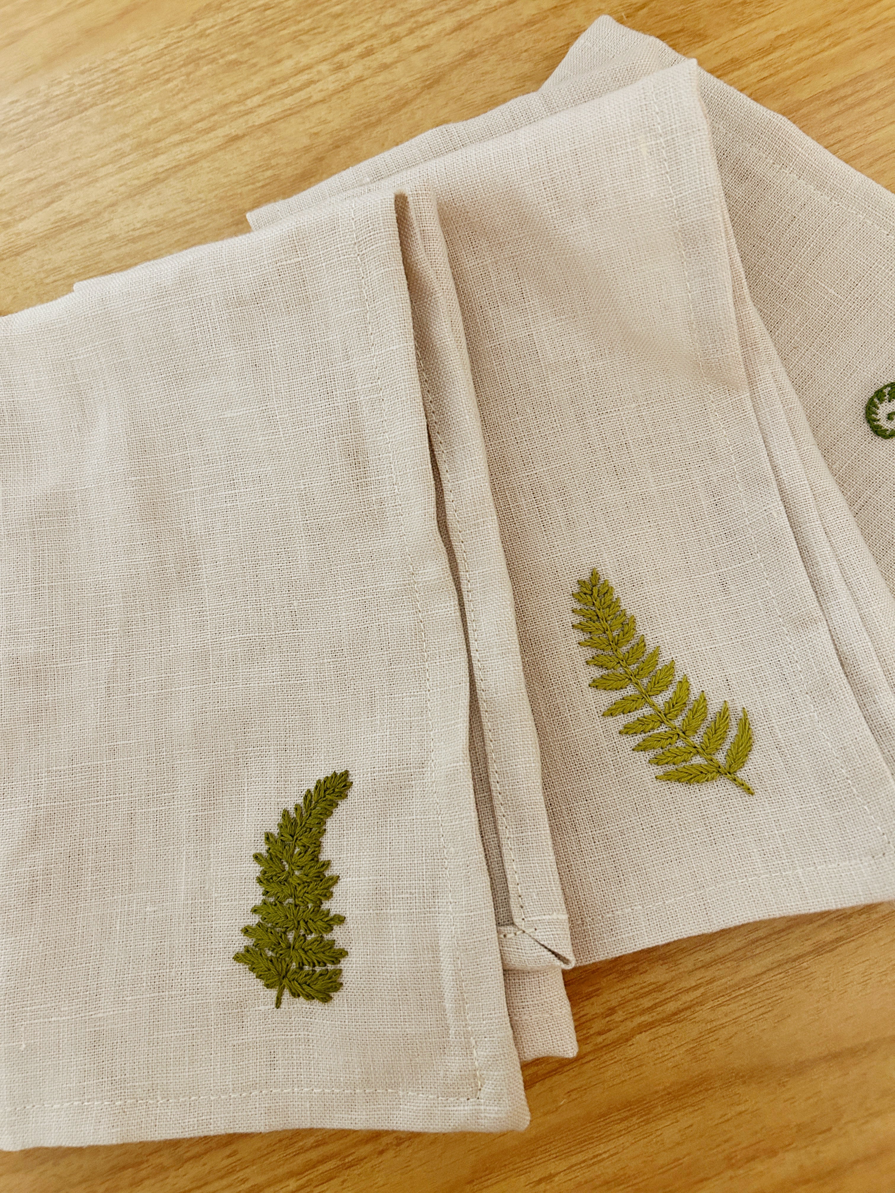 Ferns Embroidery Patterns - Stick and Stitch Botanical Embroidery