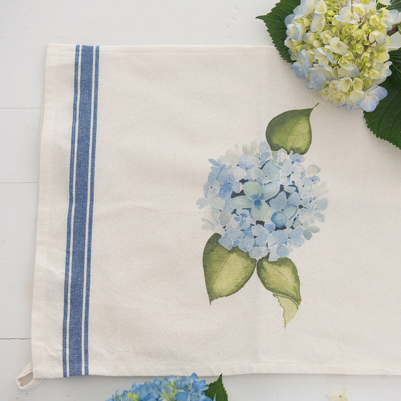Hydrangea Tea Towel