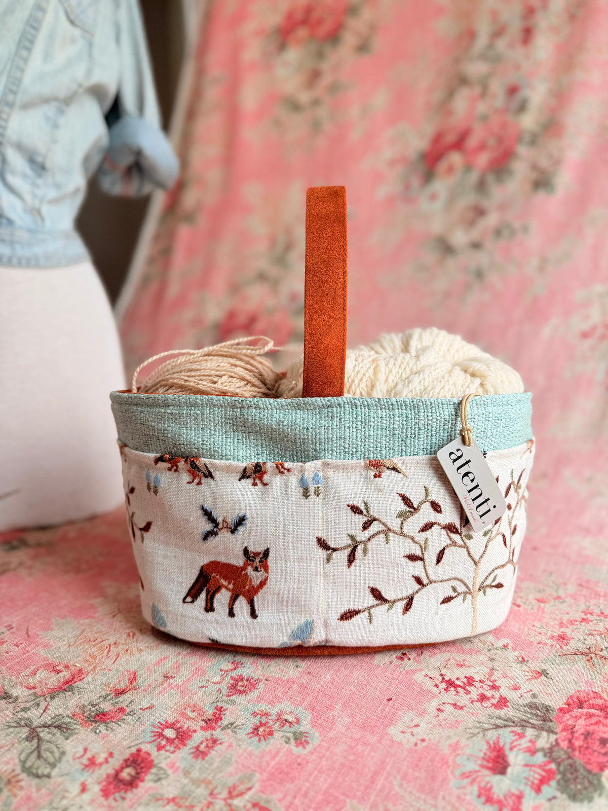 Foxy Caddy Organizer – Handmade Yarn & Notions