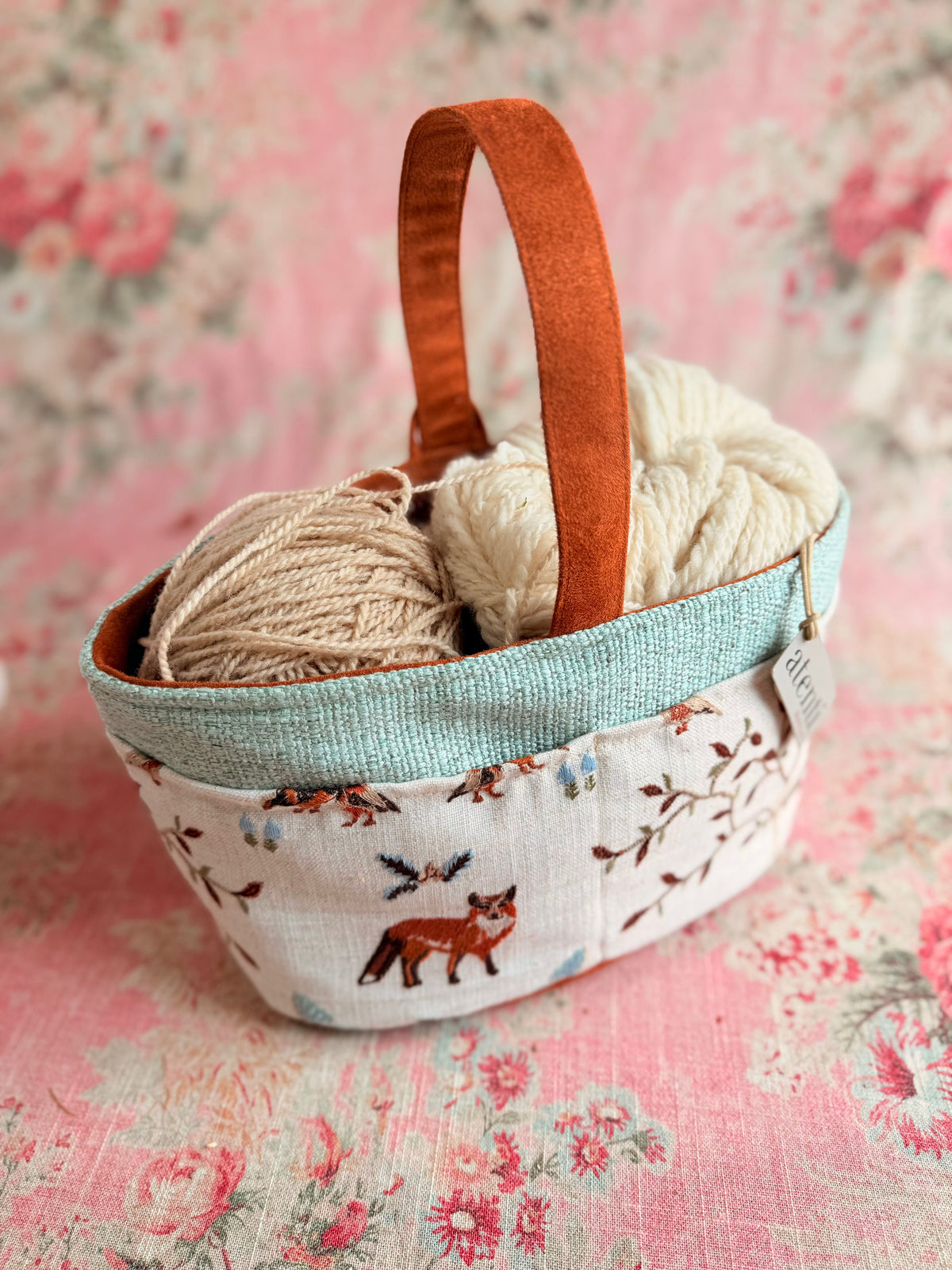 Foxy Caddy Organizer – Handmade Yarn & Notions