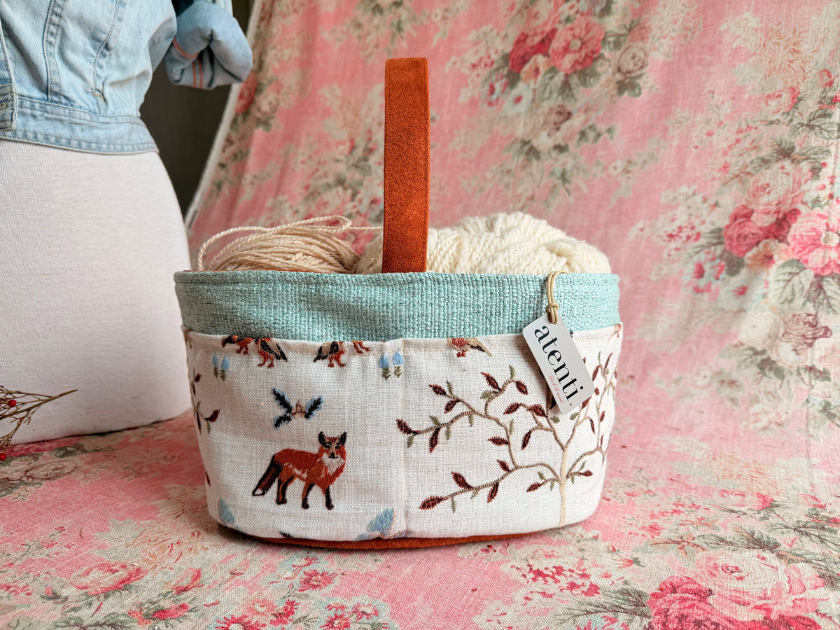 Foxy Caddy Organizer – Handmade Yarn & Notions