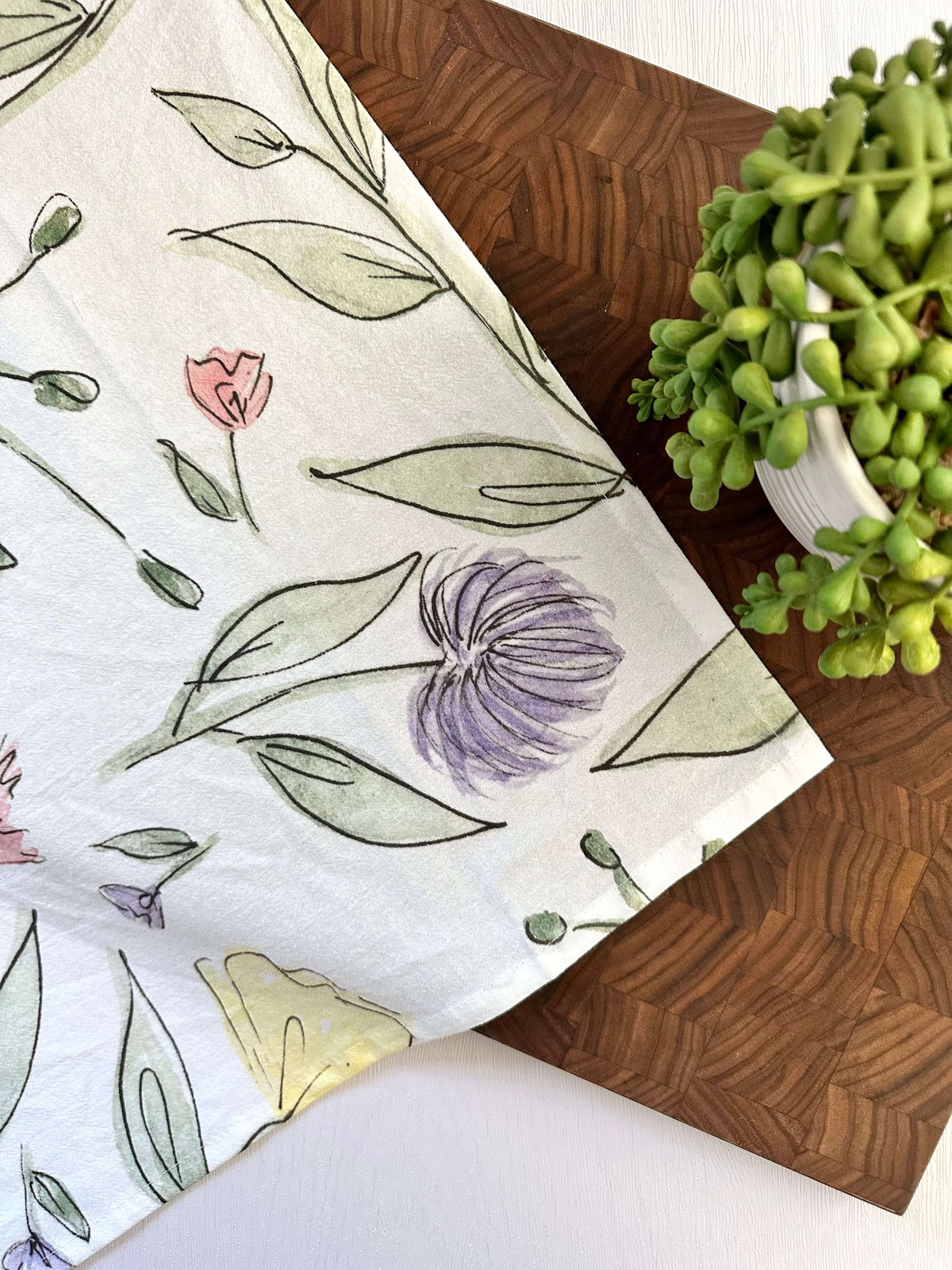 Tea Towel: Fresh Flowers