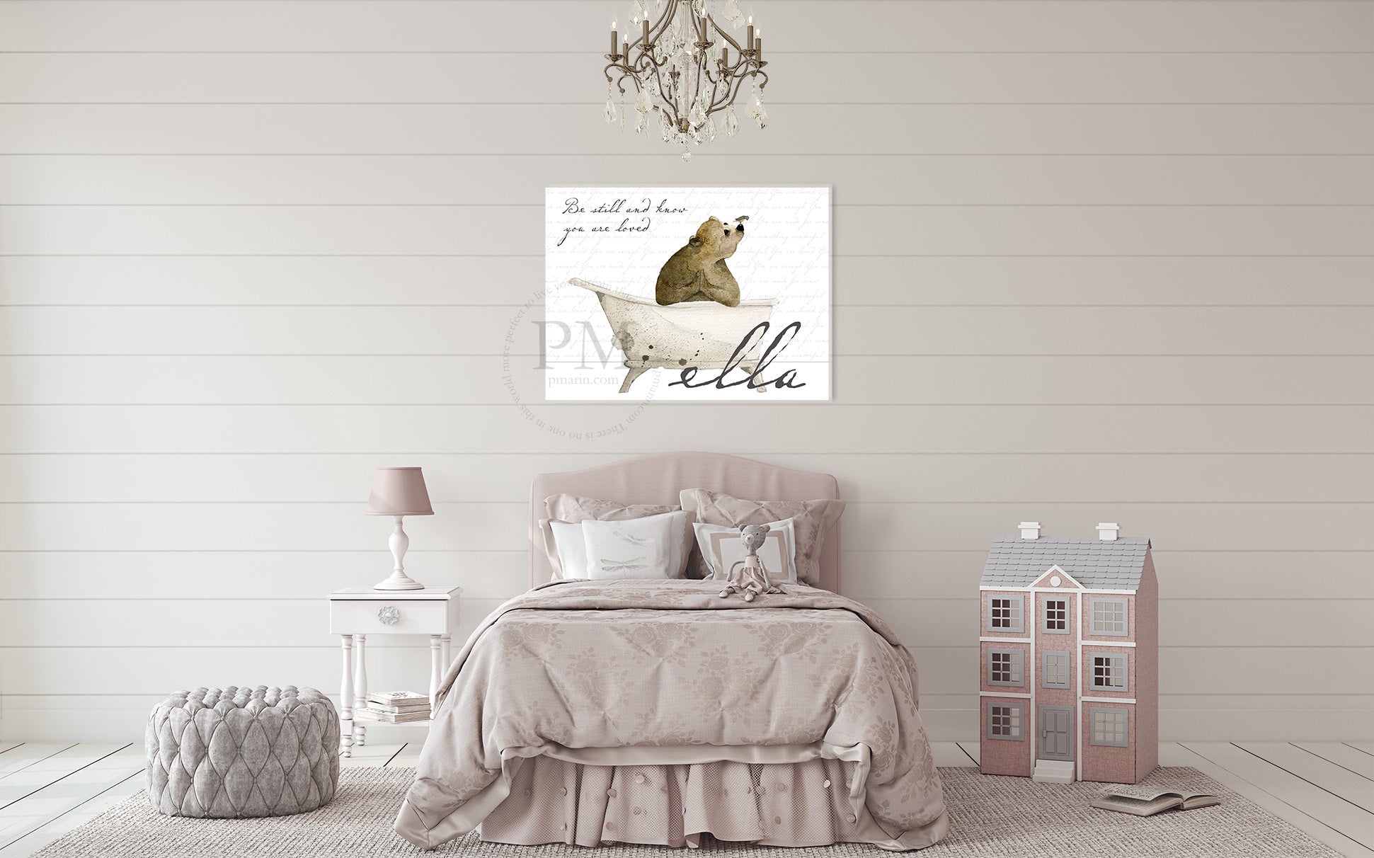 Art Print - Bear in Bathtub