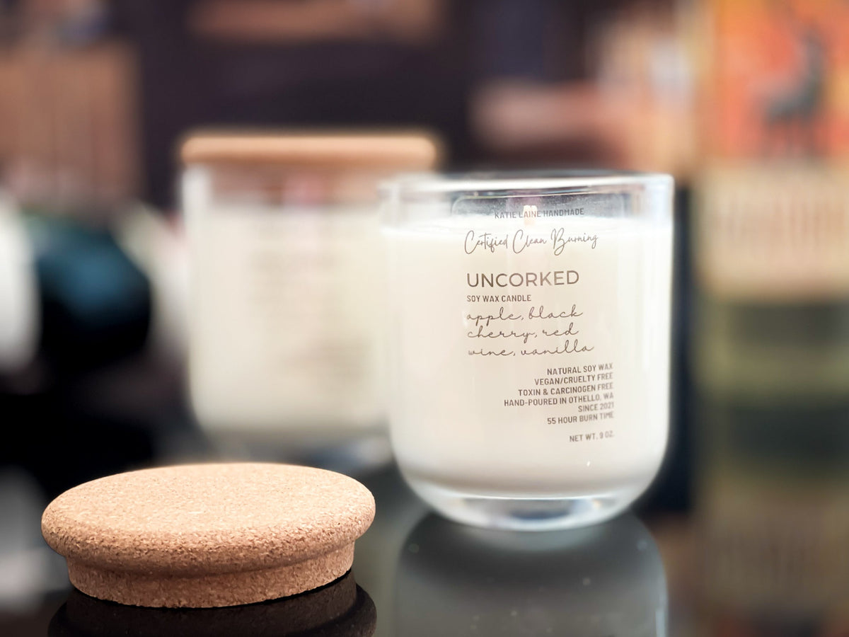 Uncorked Soy Wax Candle