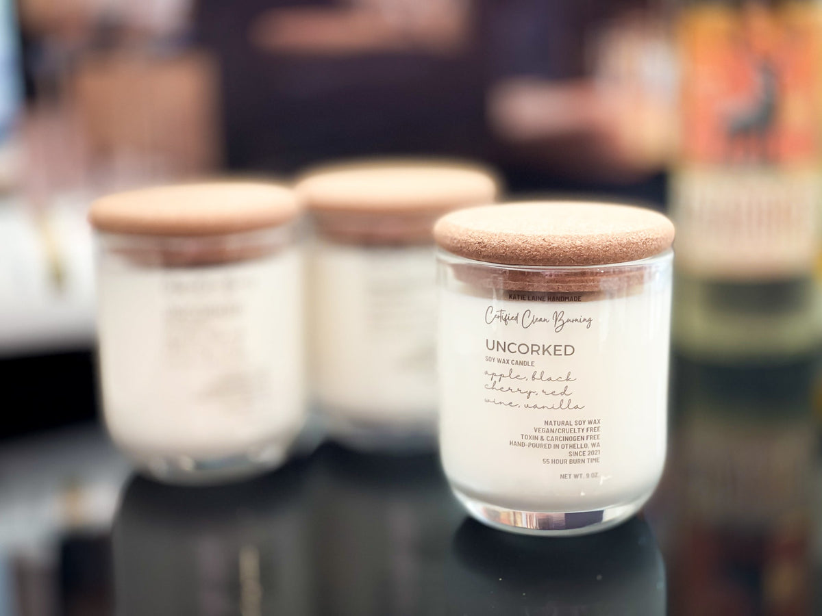 Uncorked Soy Wax Candle