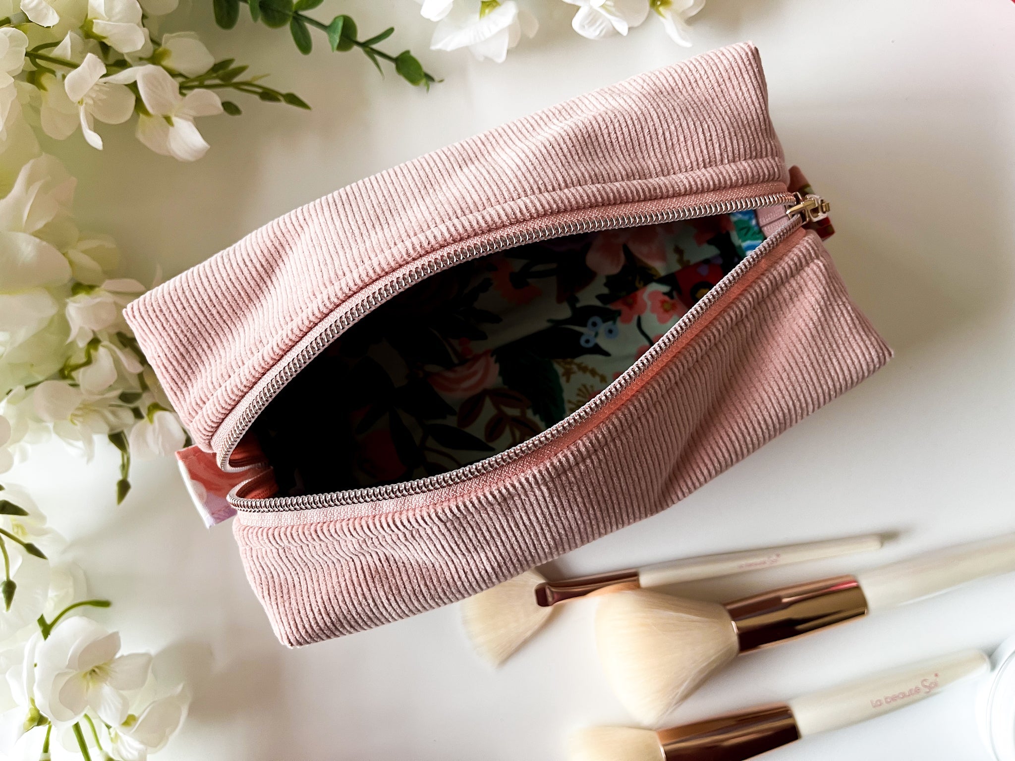 Woodrose Corduroy Boxy Bag | The Corduroy Collection