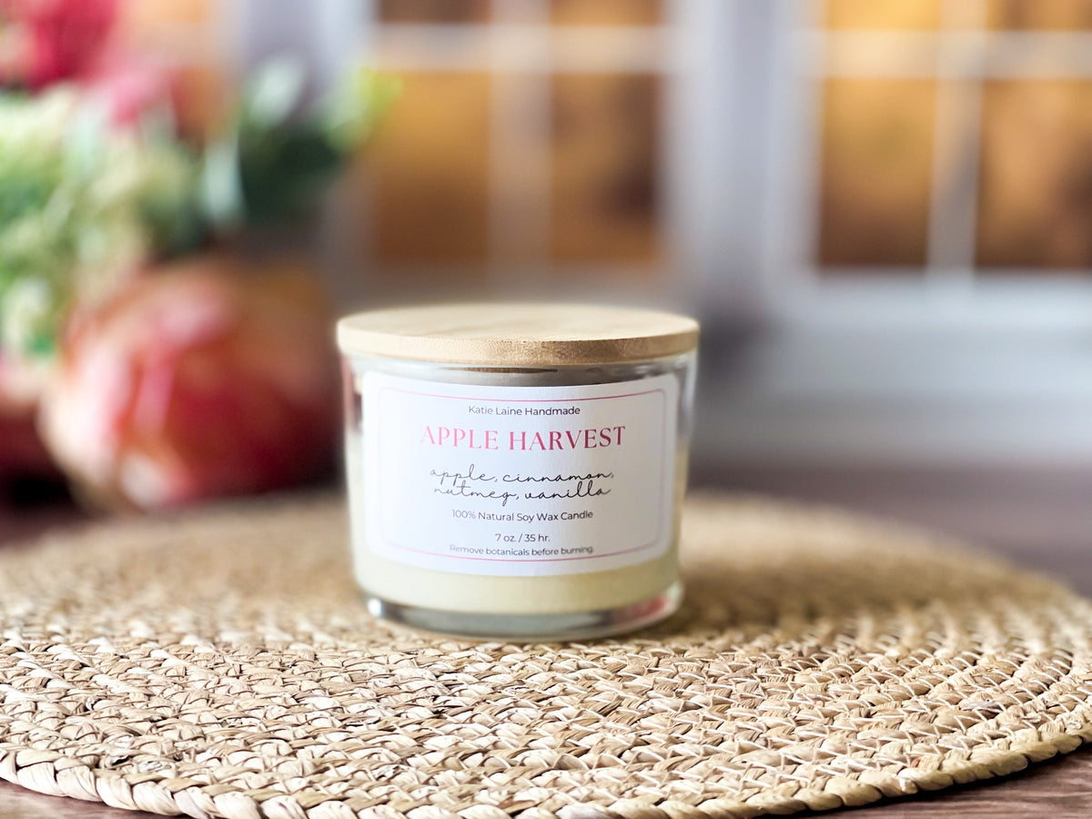 Apple Harvest Soy Wax Candle