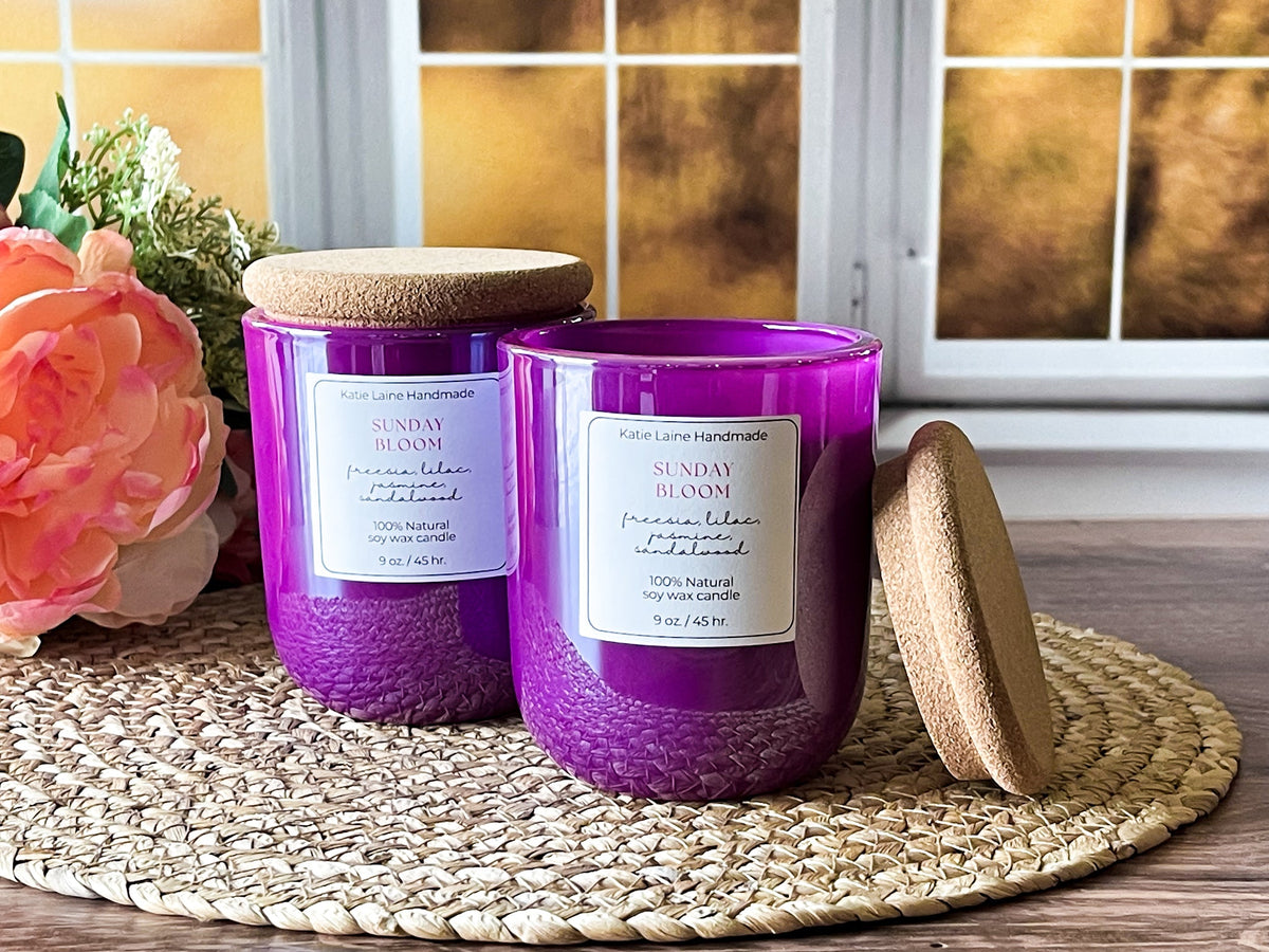 Sunday Blooms Soy Wax Candle