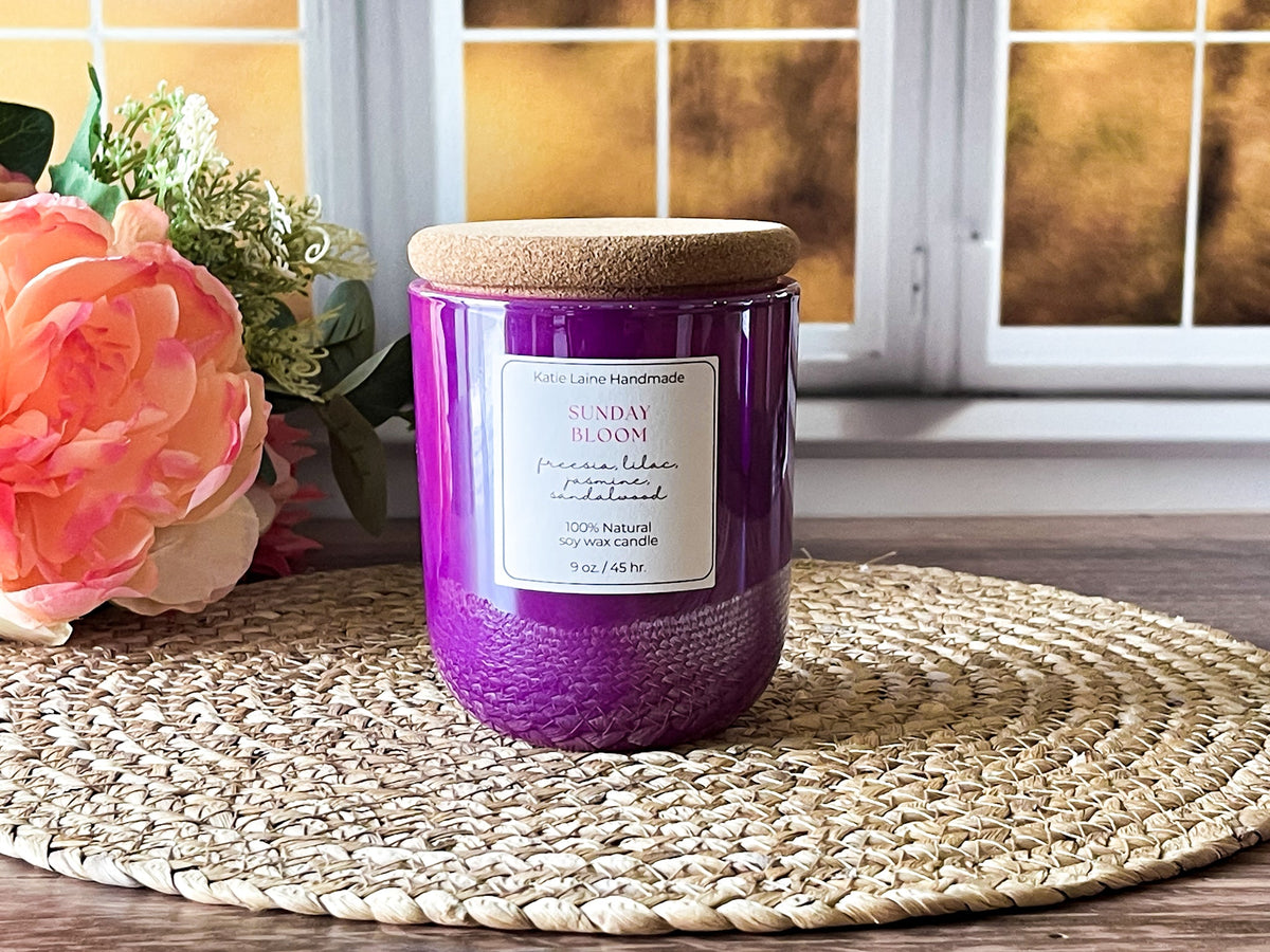 Sunday Blooms Soy Wax Candle