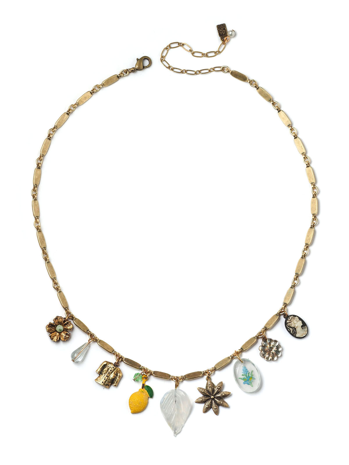 Charmed Lemon Drop Necklace