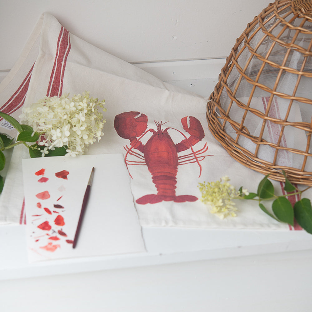 Lobster Tea Towel
