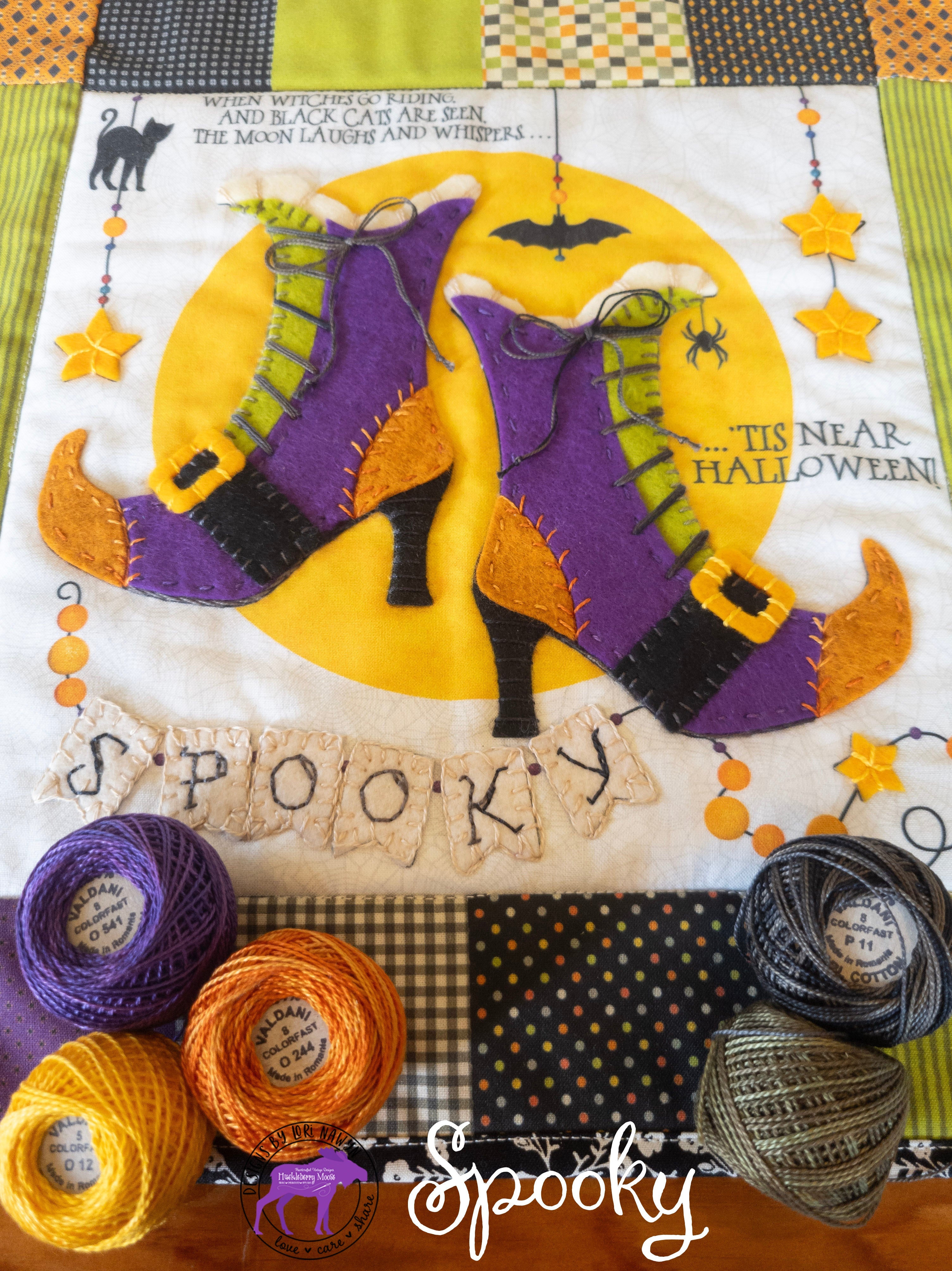 SPOOKY - PRINTED SAMPLER