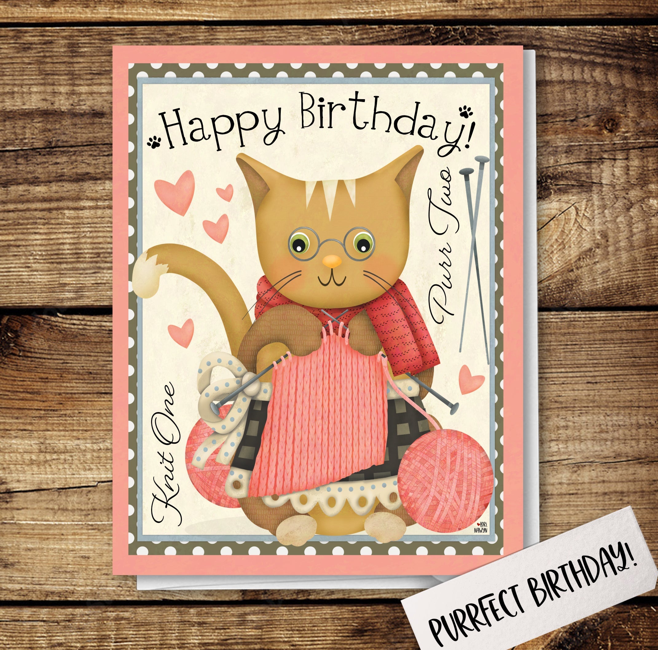 Purrfect Birthday Card