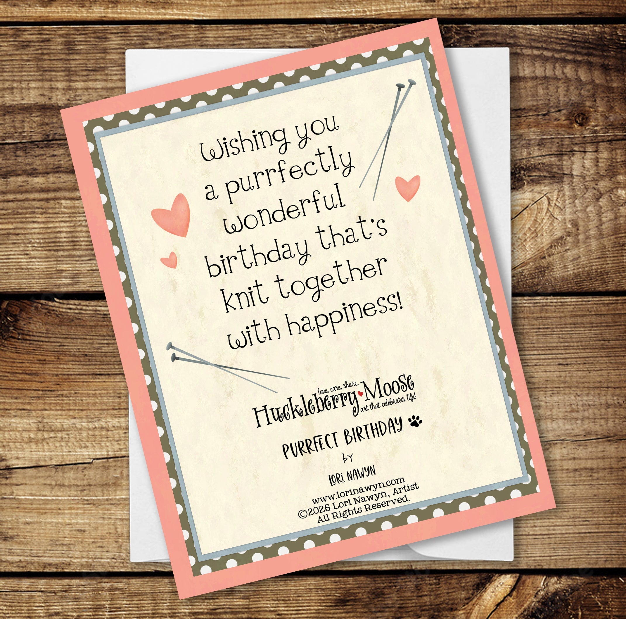 Purrfect Birthday Card