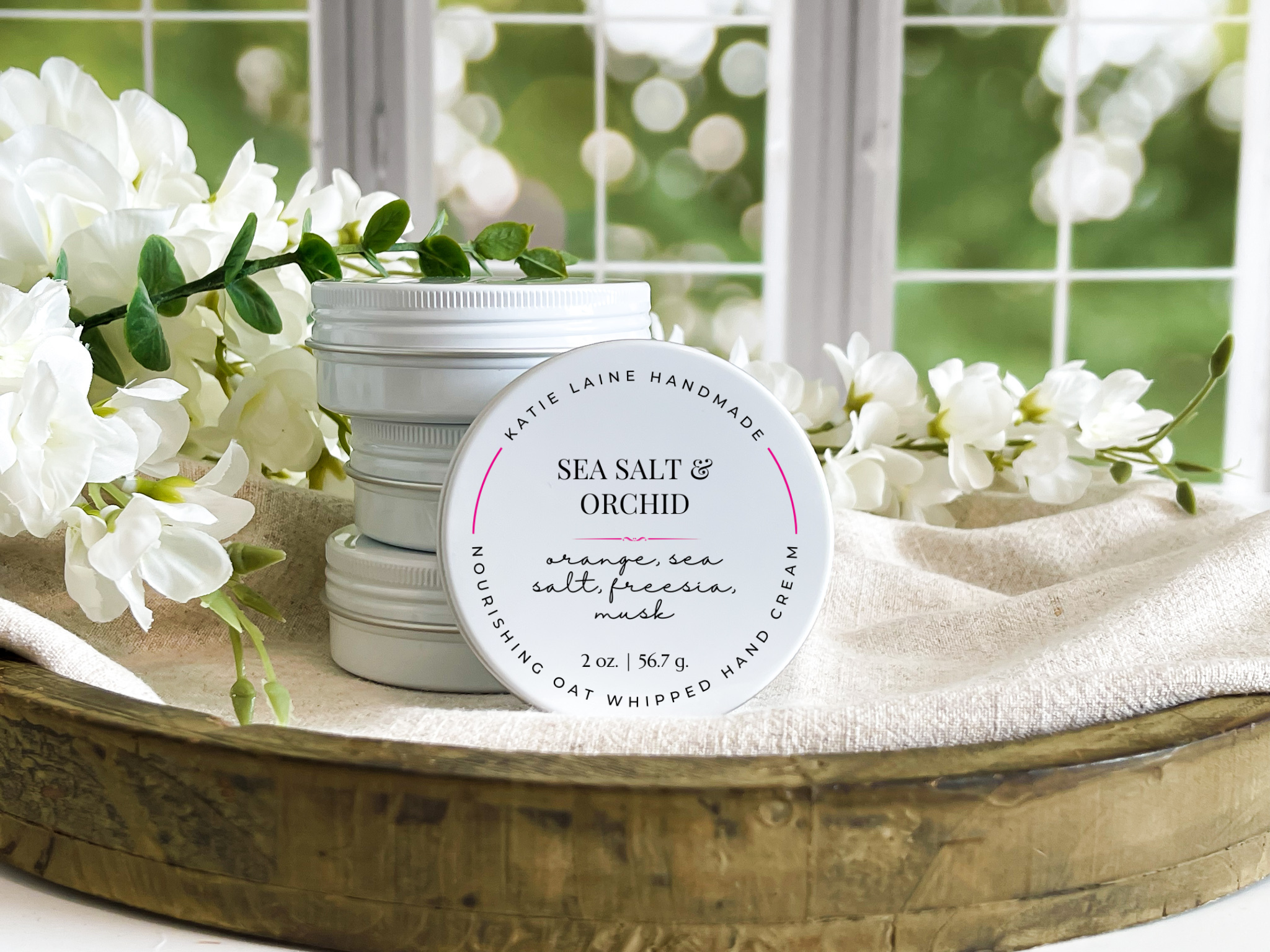 Sea Salt & Orchid Whipped Oat Hand Cream