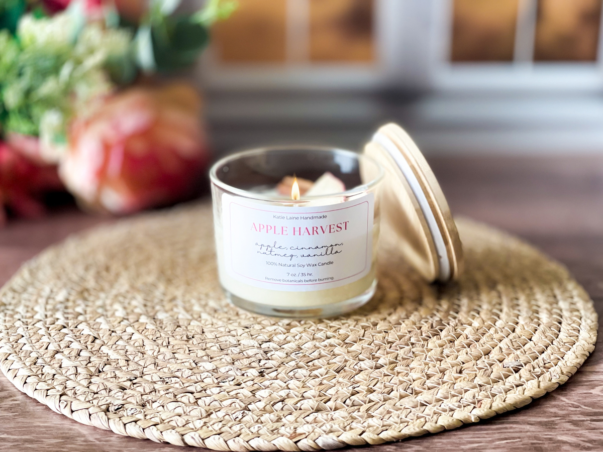 Apple Harvest Soy Wax Candle