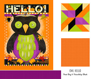 Owl Hello Mini Quilt Kit