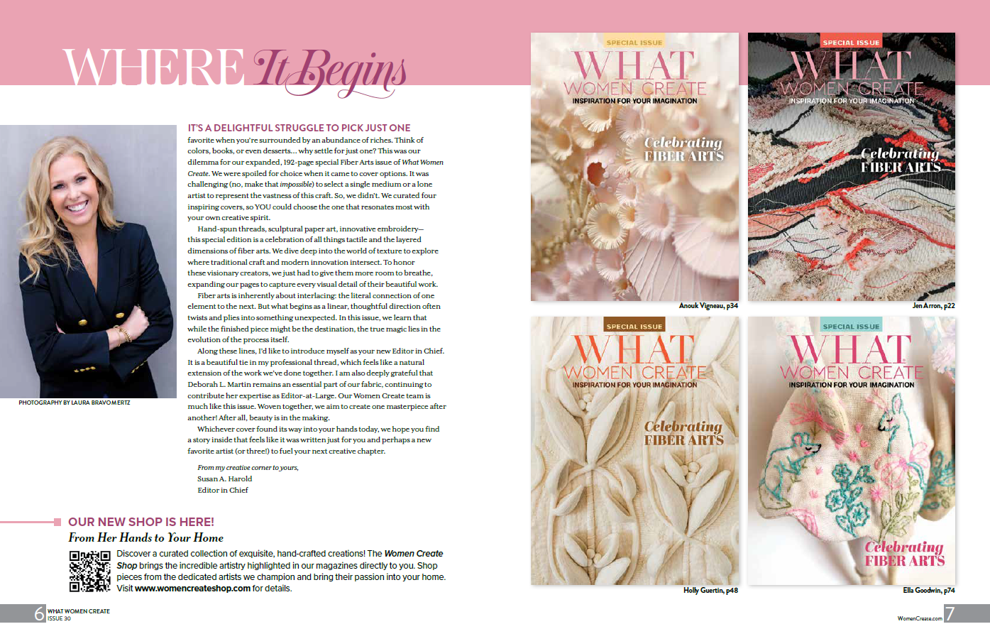 WHAT WOMEN CREATE – Spring 2026 – Special Issue
