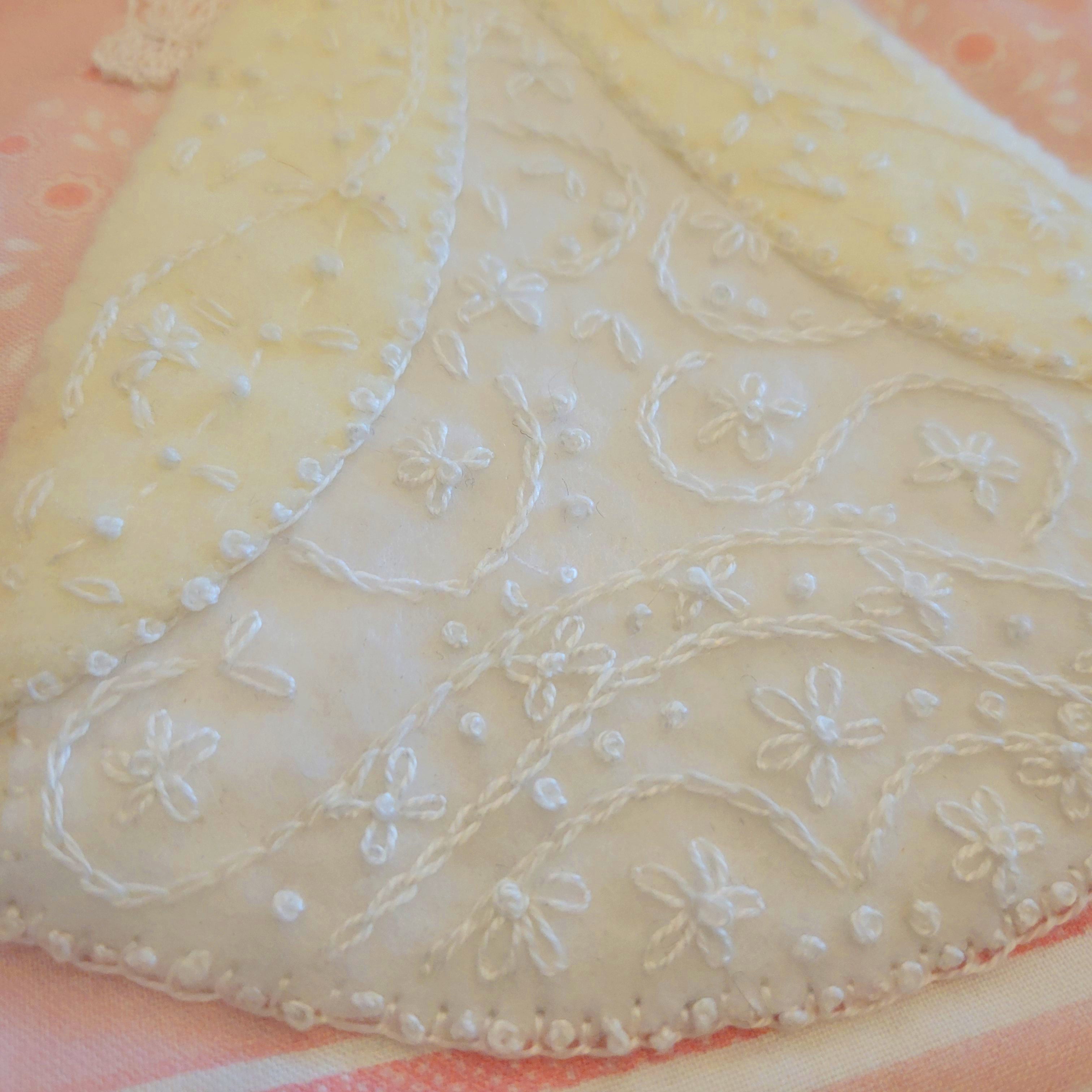 WEDDING DRESS - Printed Panel and Pattern for Wool