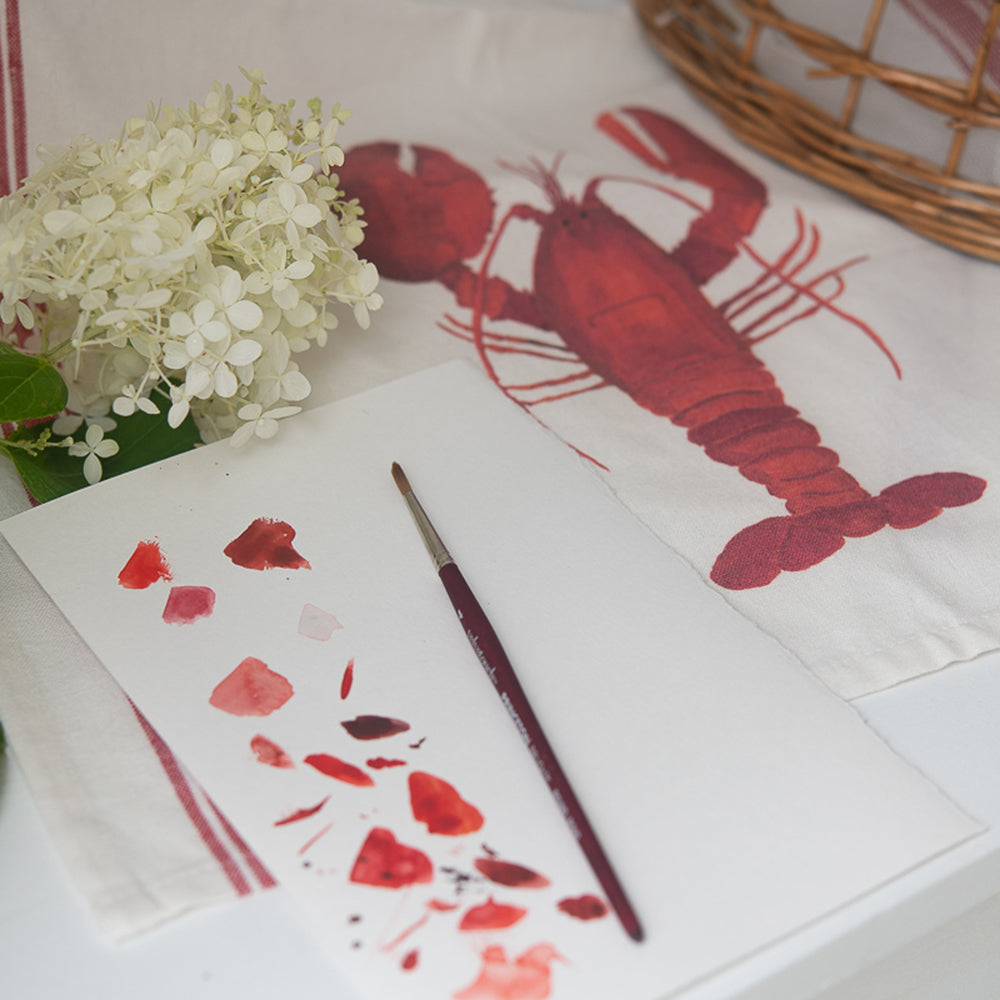 Lobster Tea Towel