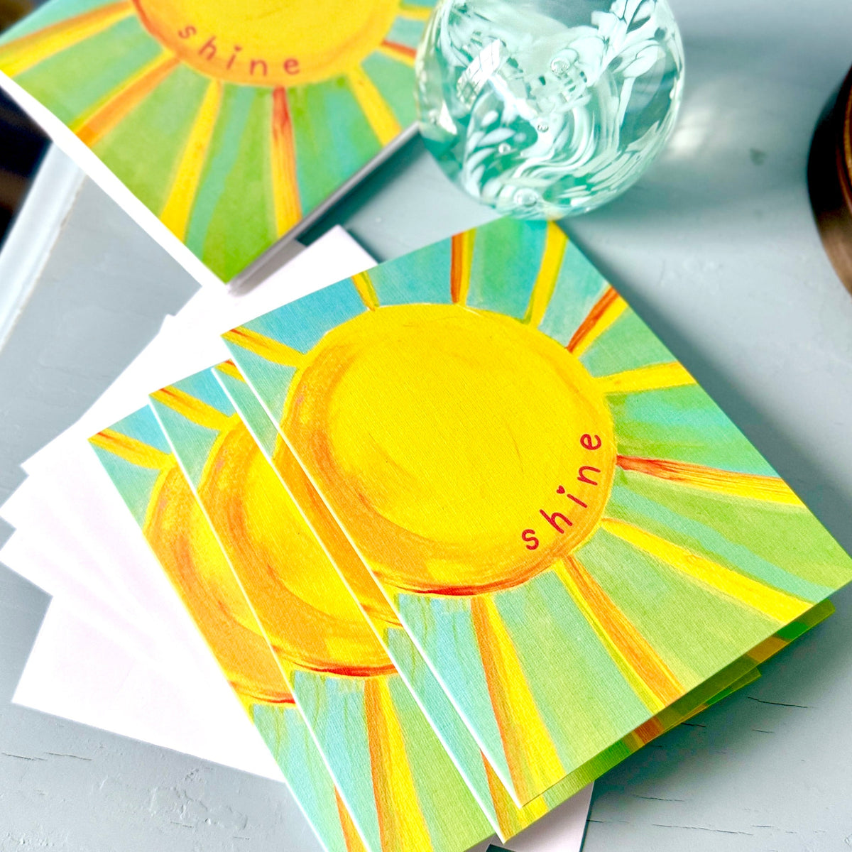 Sun "Shine" Note Card Set