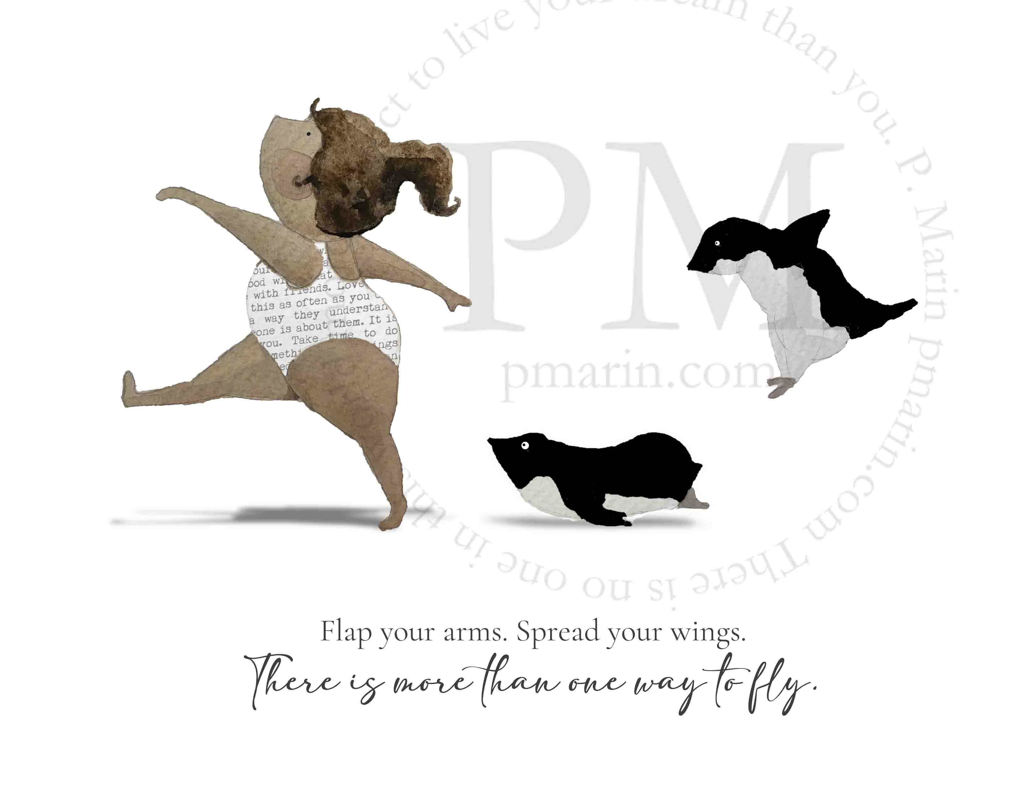 Art Print - Flap Your Arms