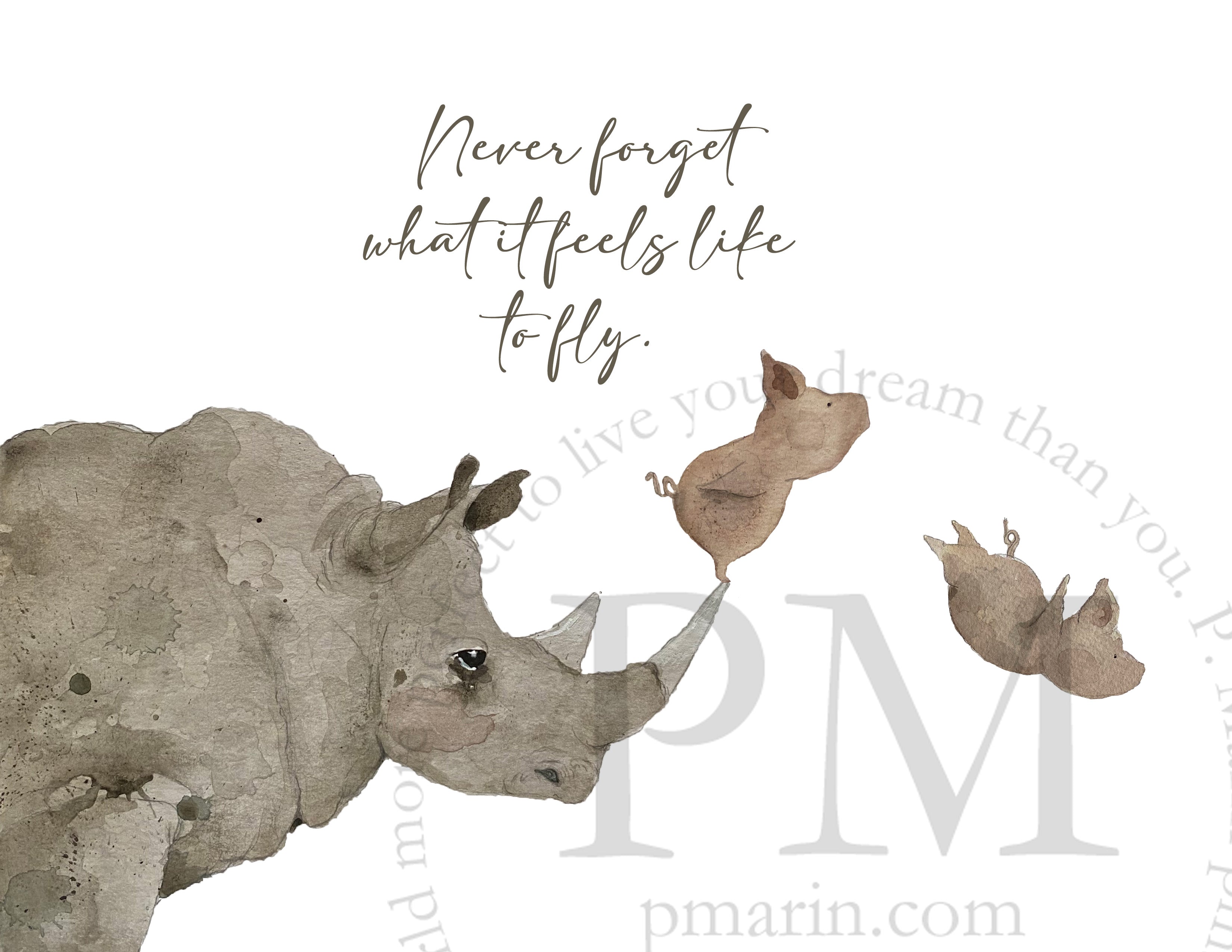 Art Print - Never Forget What it Feels Like to Fly