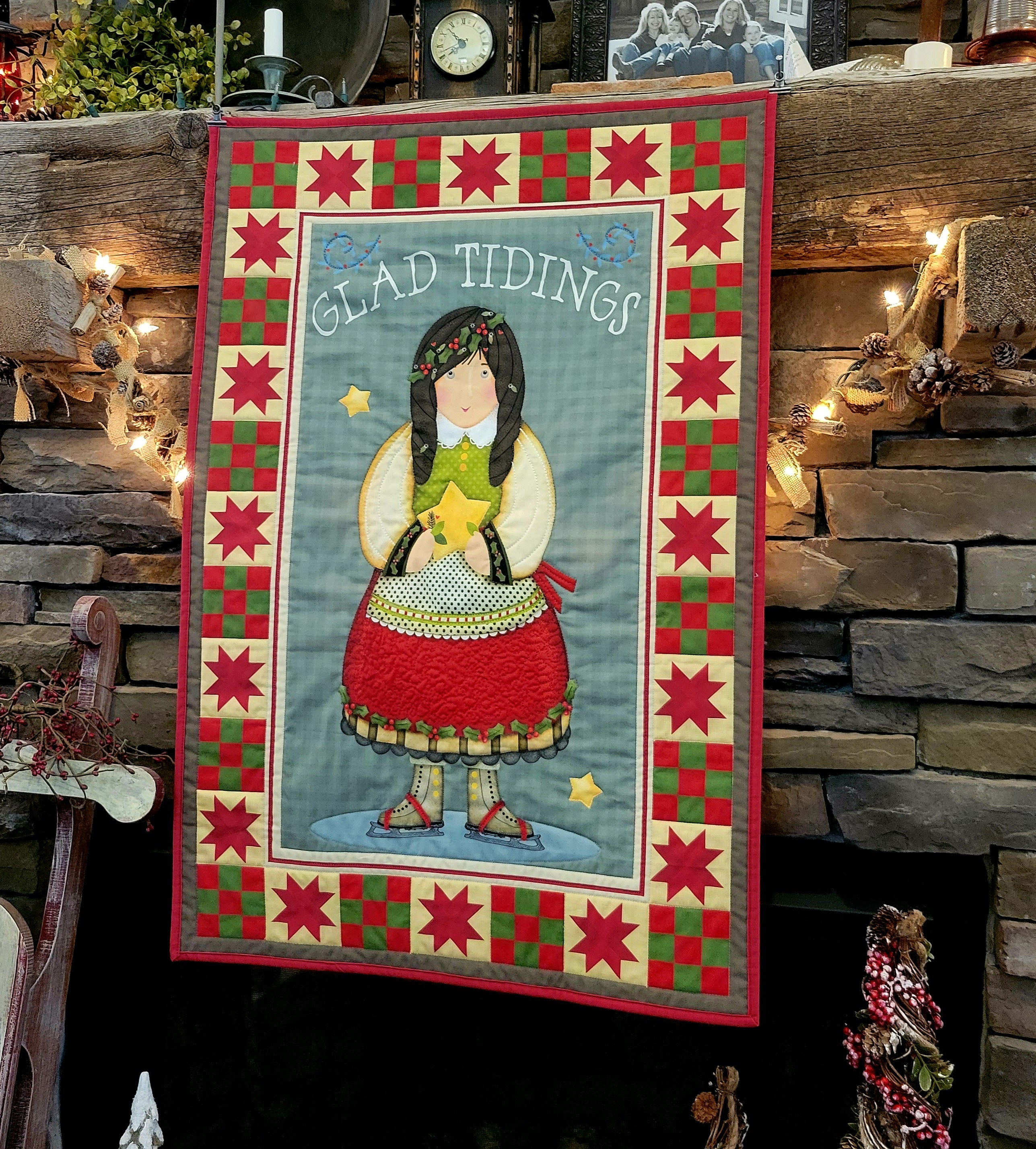 Fabric Panel: Glad Tidings