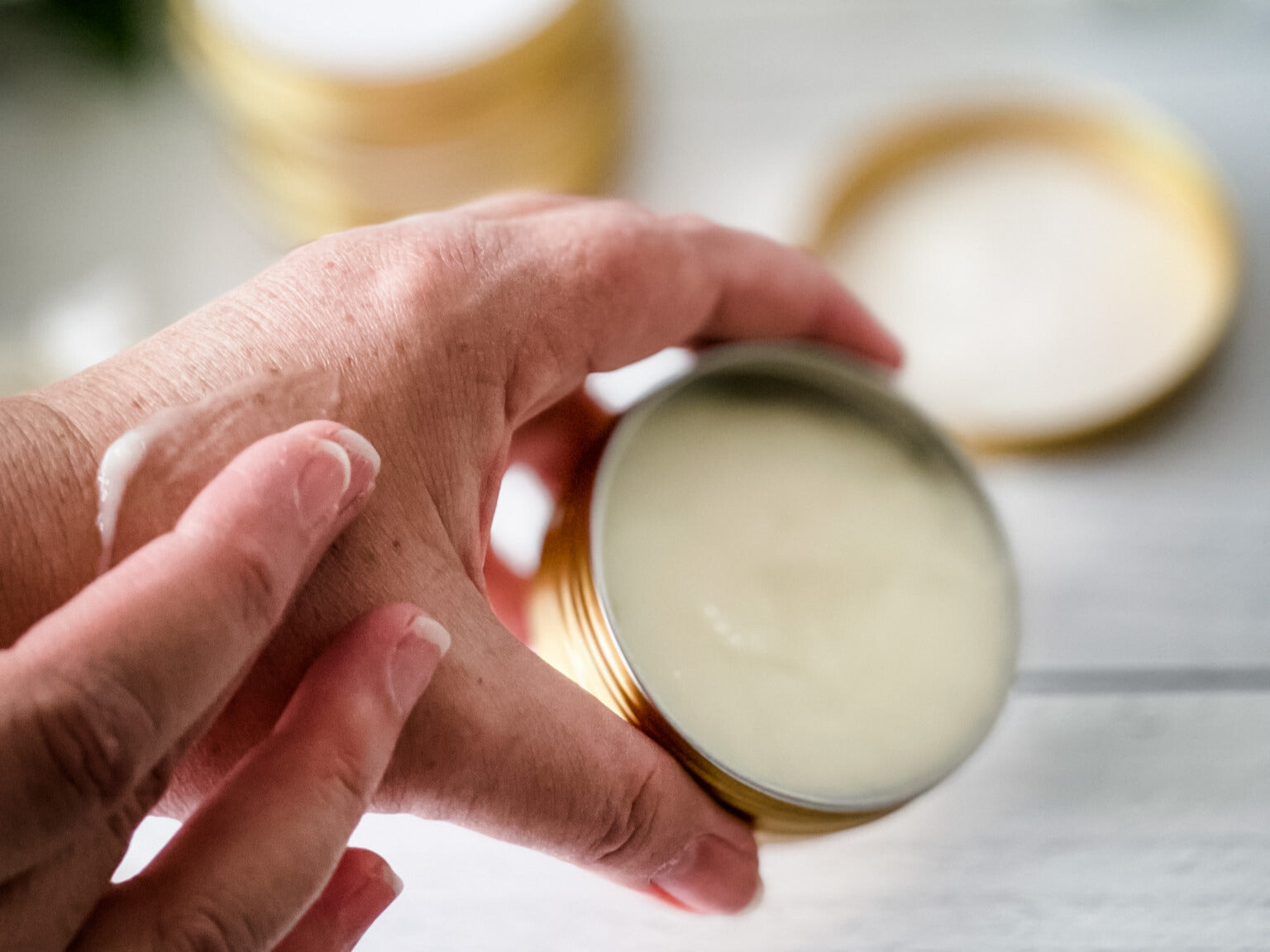 Candy Cane Mocha Whipped Oat Hand Cream