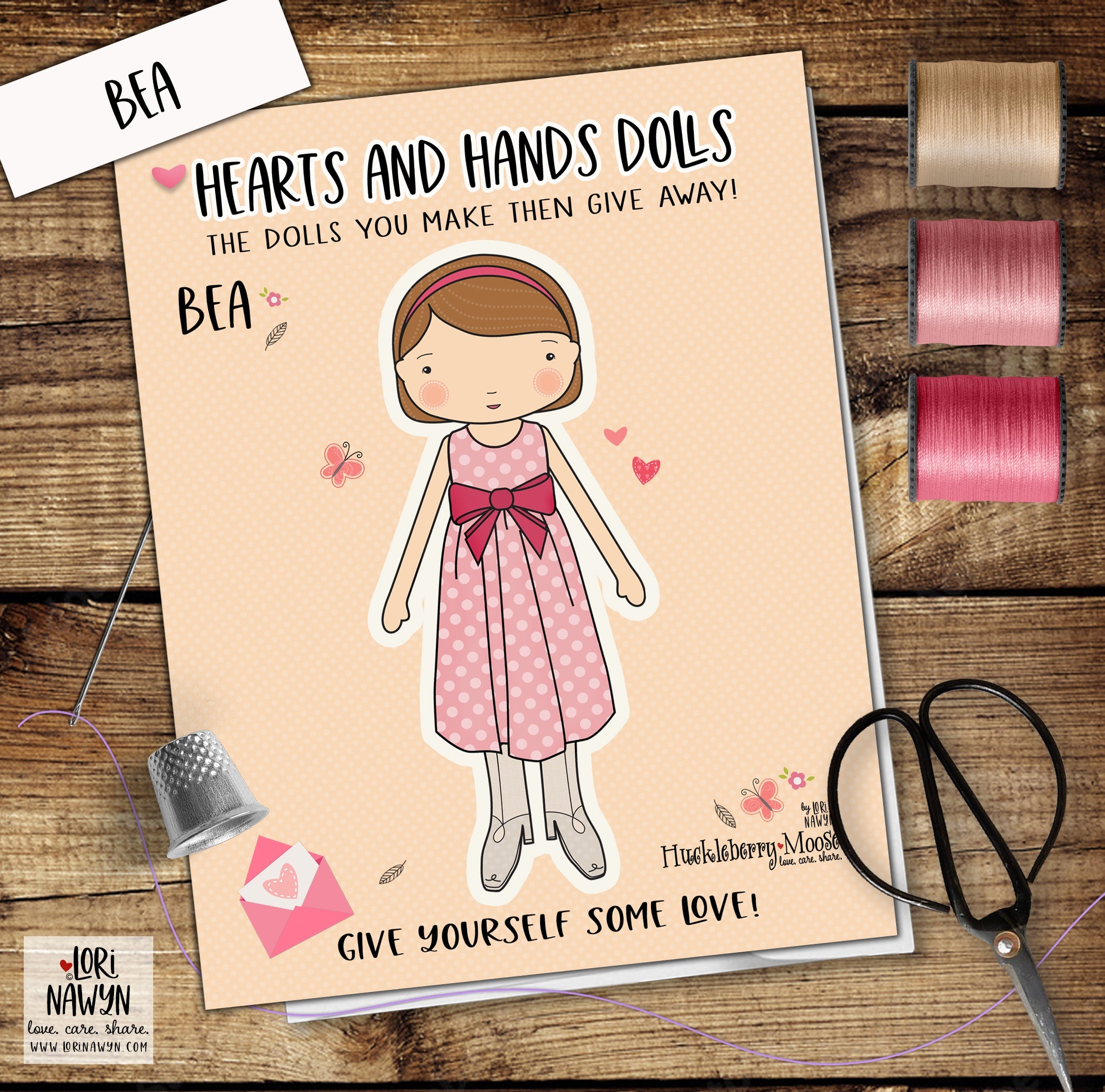 Bea Stitch and Share Doll Kit