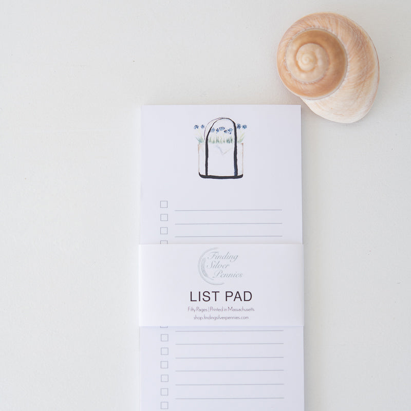 Beach Tote List Pad