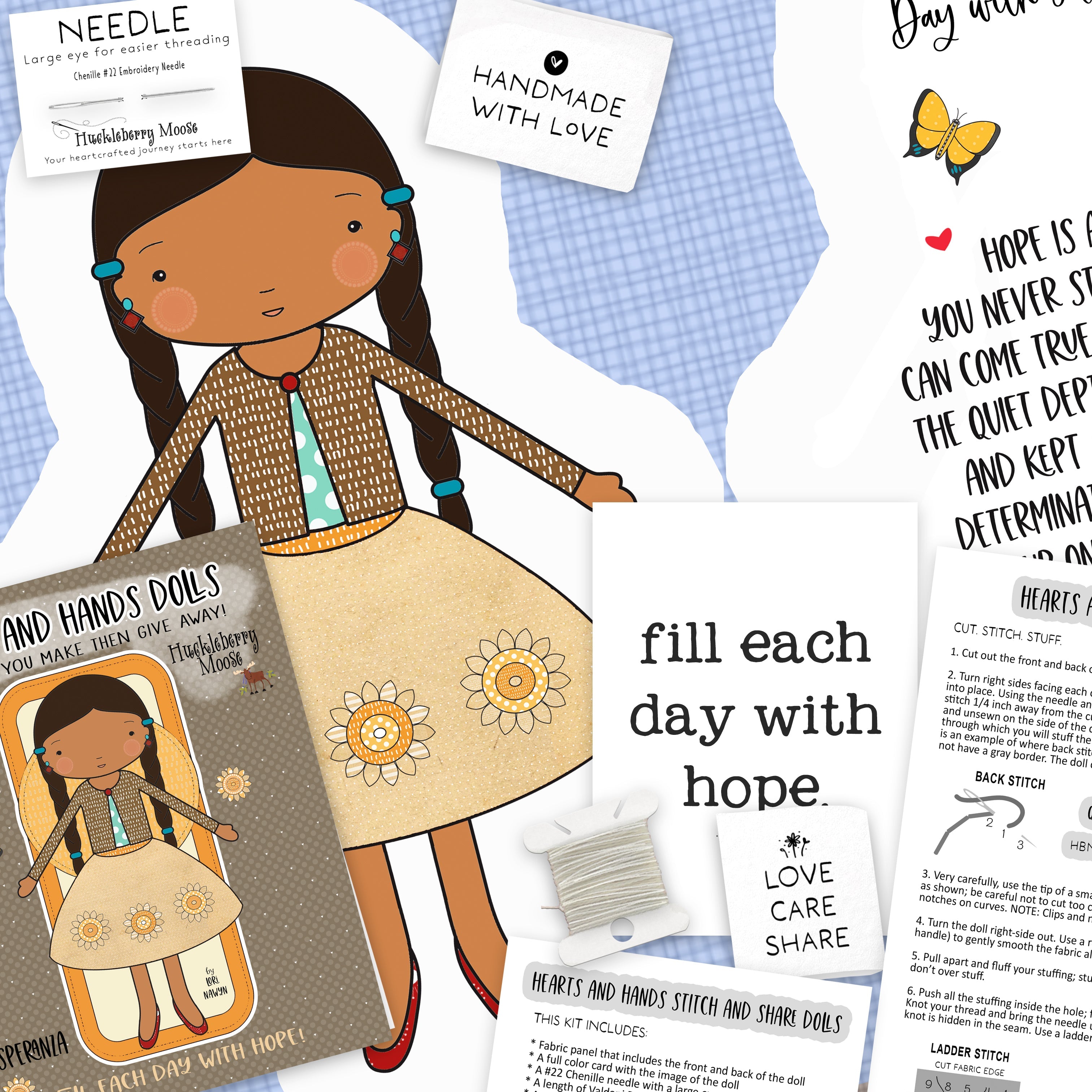 Esperanza Stitch and Share Doll Kit