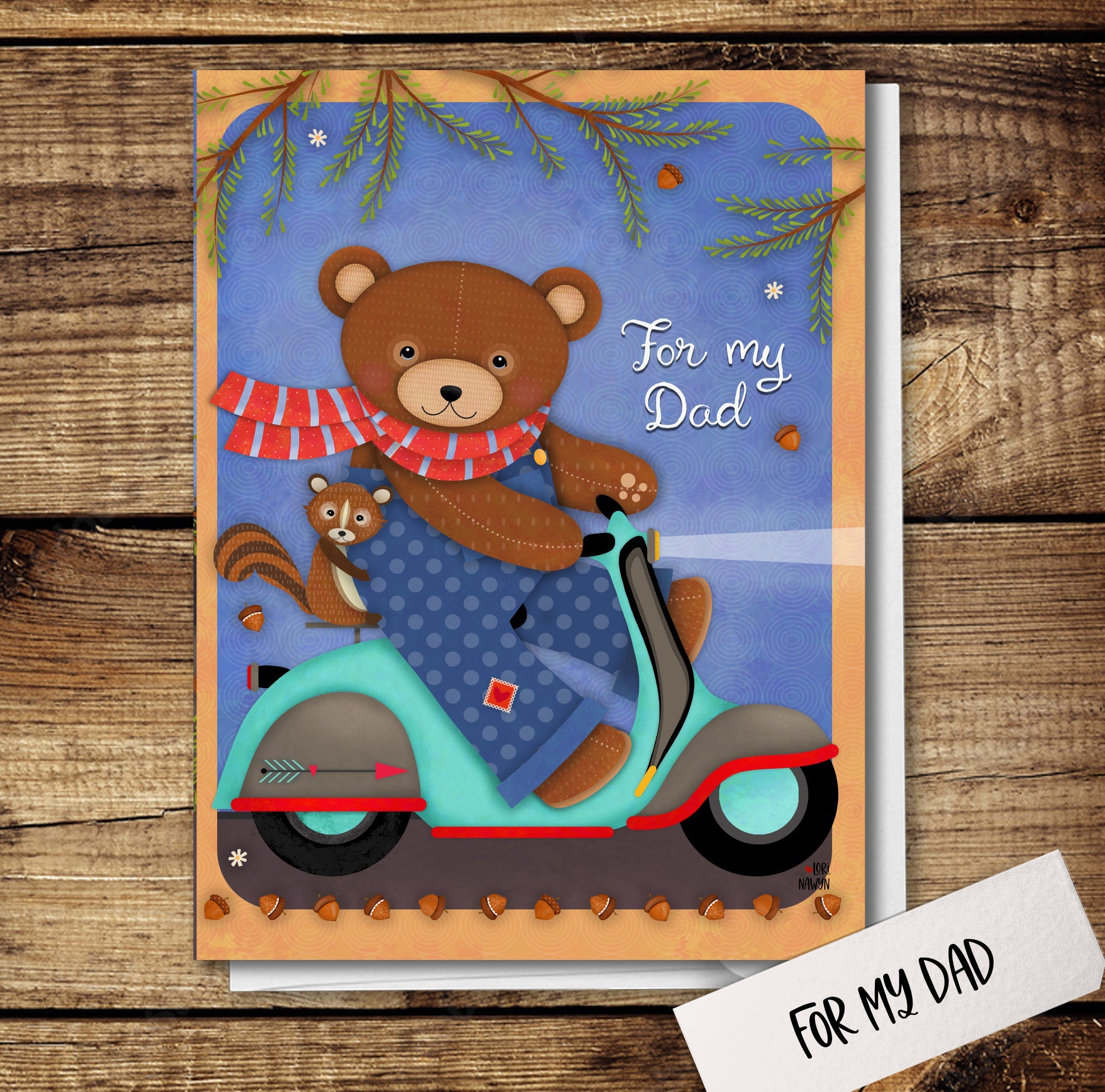 For My Dad Father's Day Card