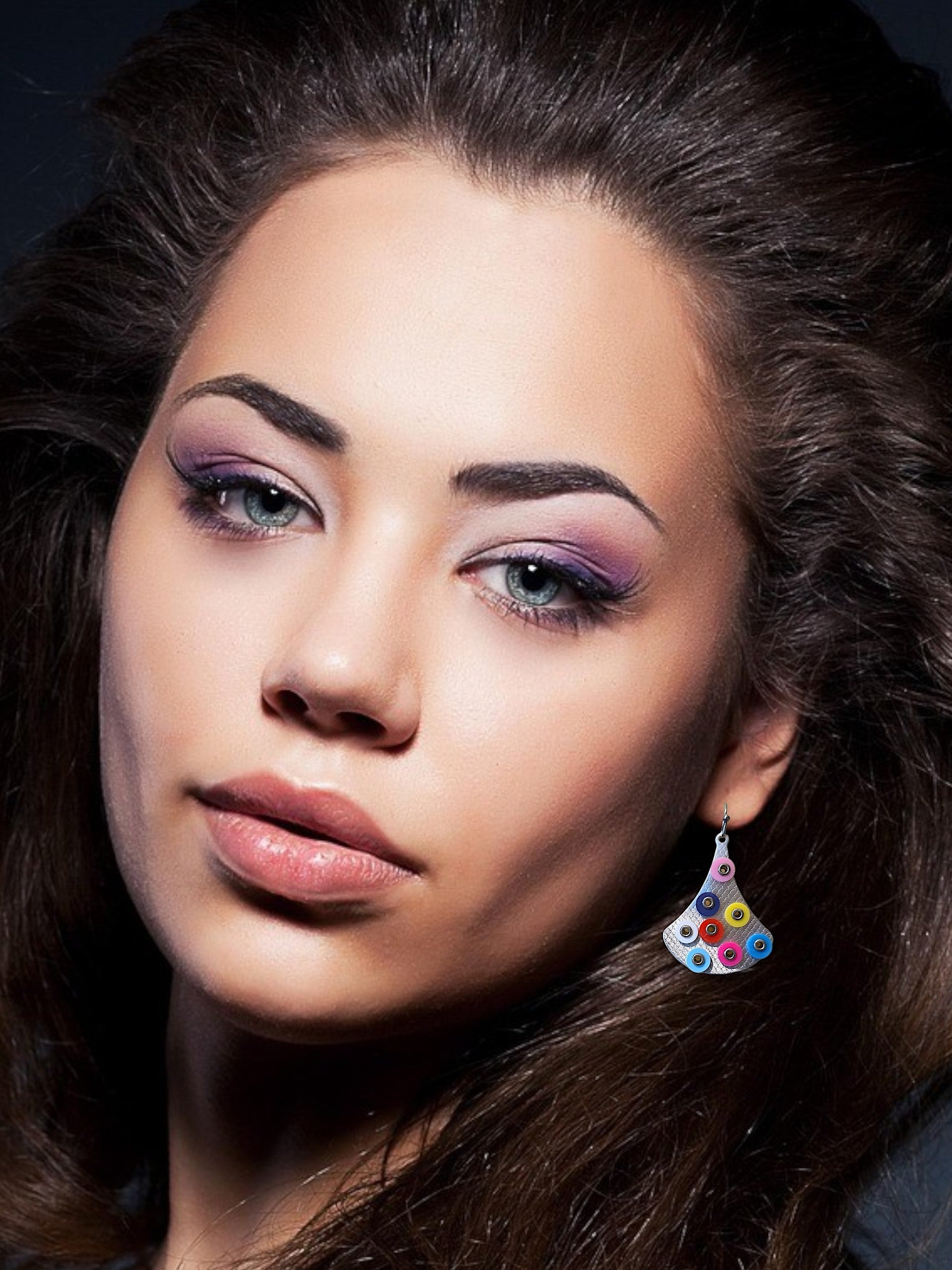 Chandelier Confetti Earrings