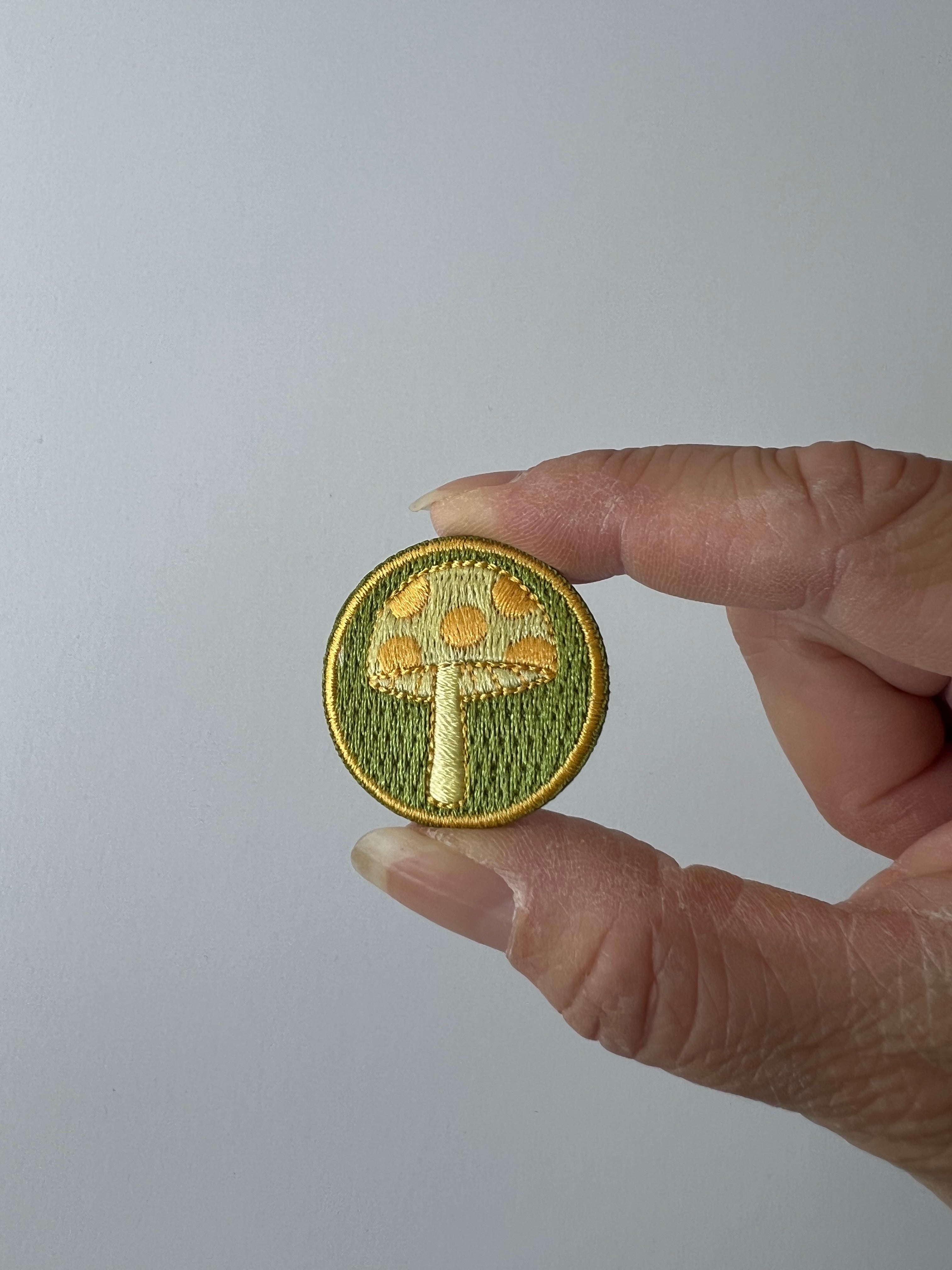 Mushroom Embroidery Needle Minder