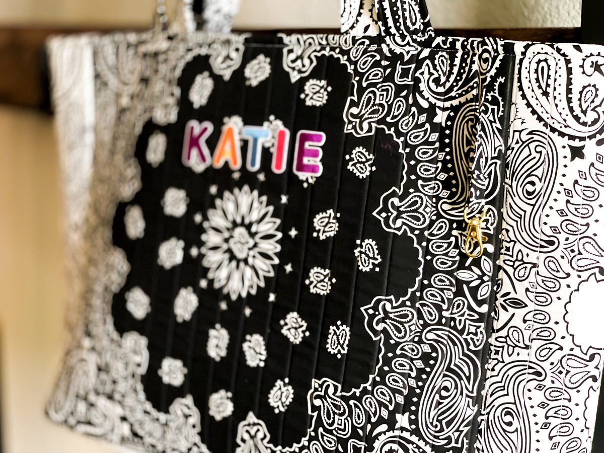Large Quilted Tote — The Diplomat