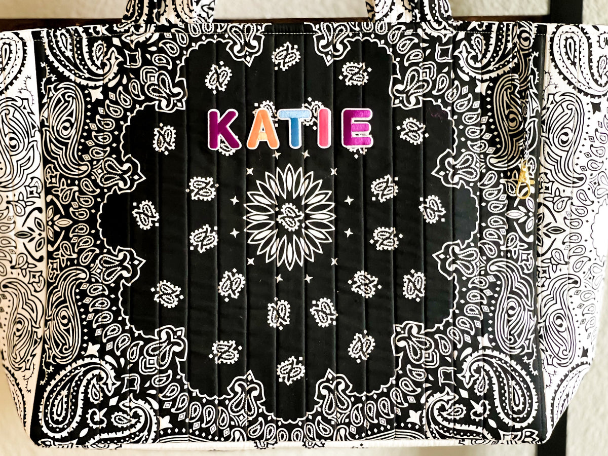 Large Quilted Tote — The Diplomat