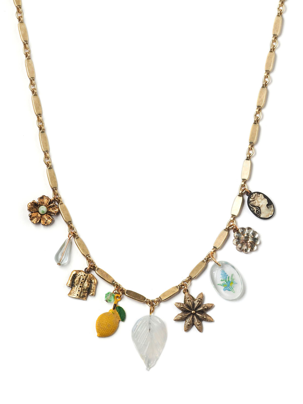 Charmed Lemon Drop Necklace