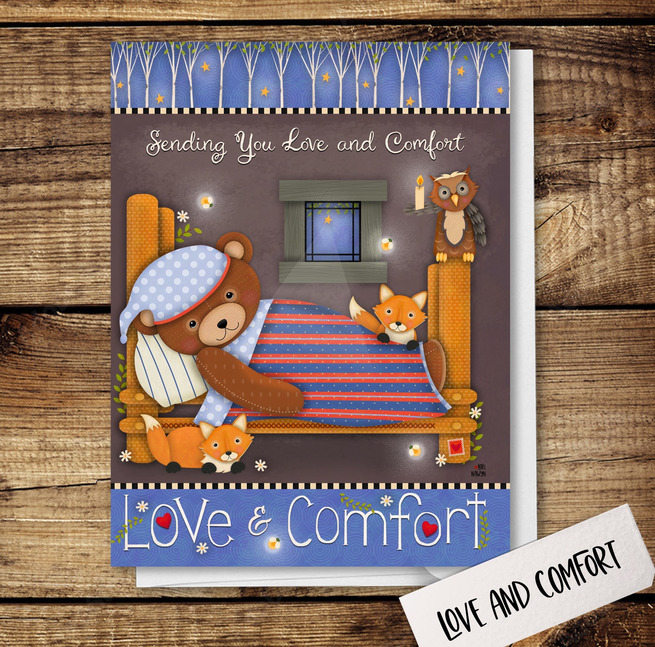 Love and Comfort Get Well Card