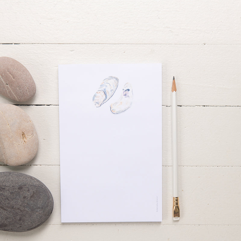 Oyster Shells Watercolor Notepad