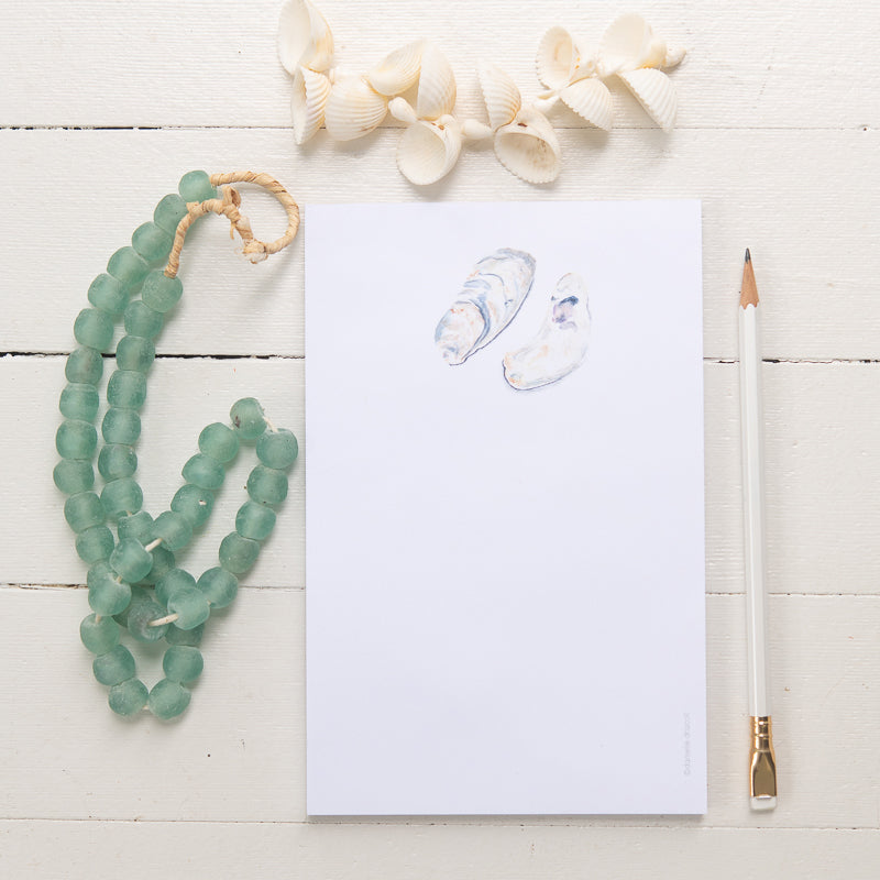 Oyster Shells Watercolor Notepad