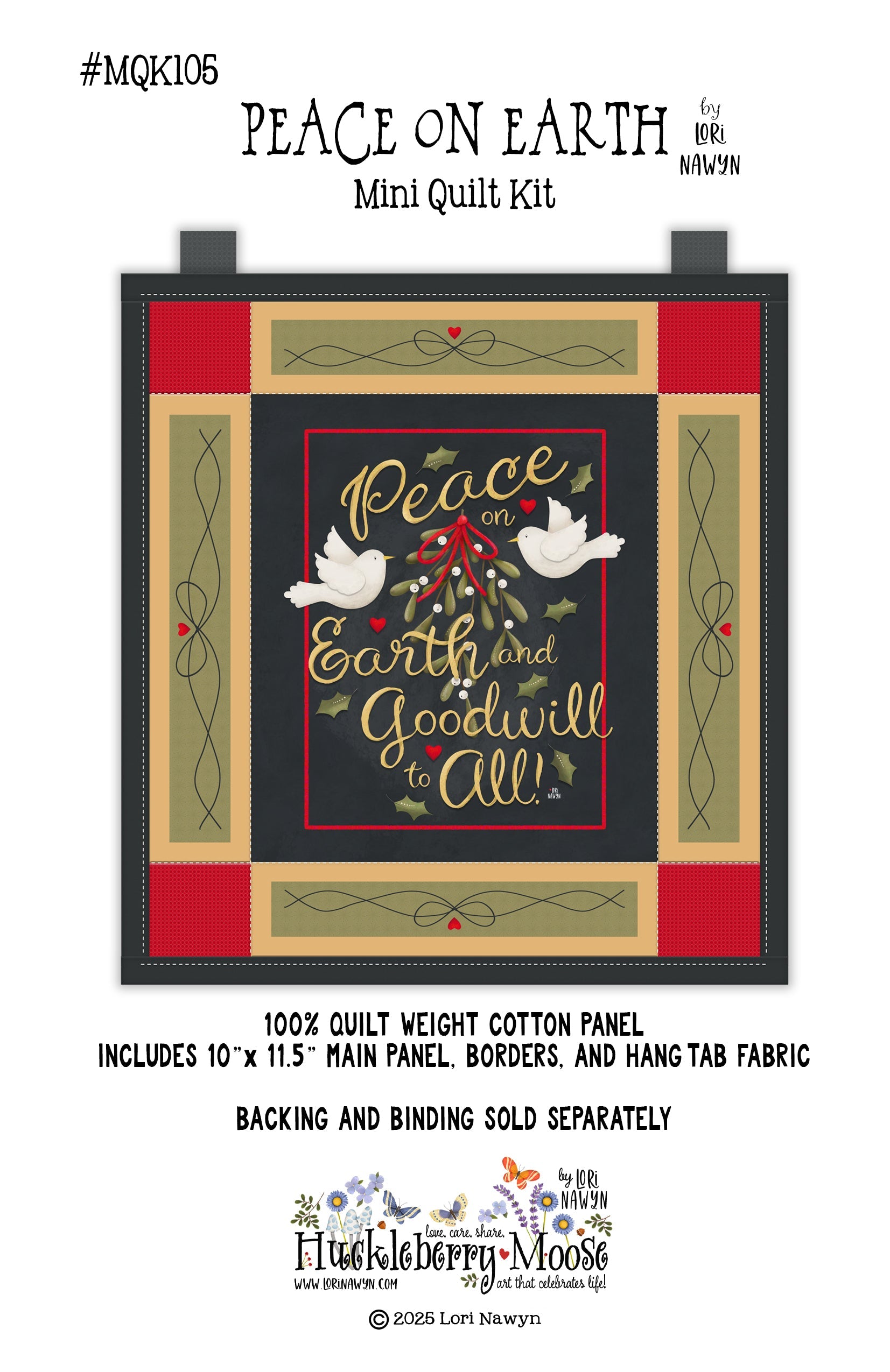 Peace on Earth Mini Quilt Kit